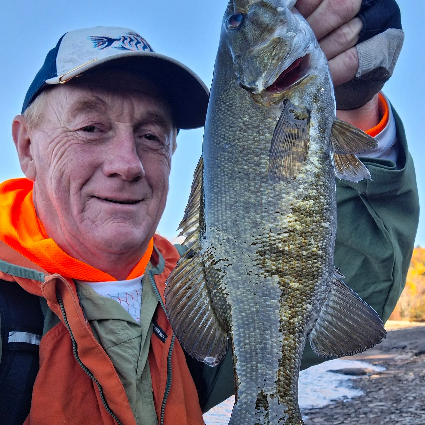 Smallmouth bass caught on Fishbrain