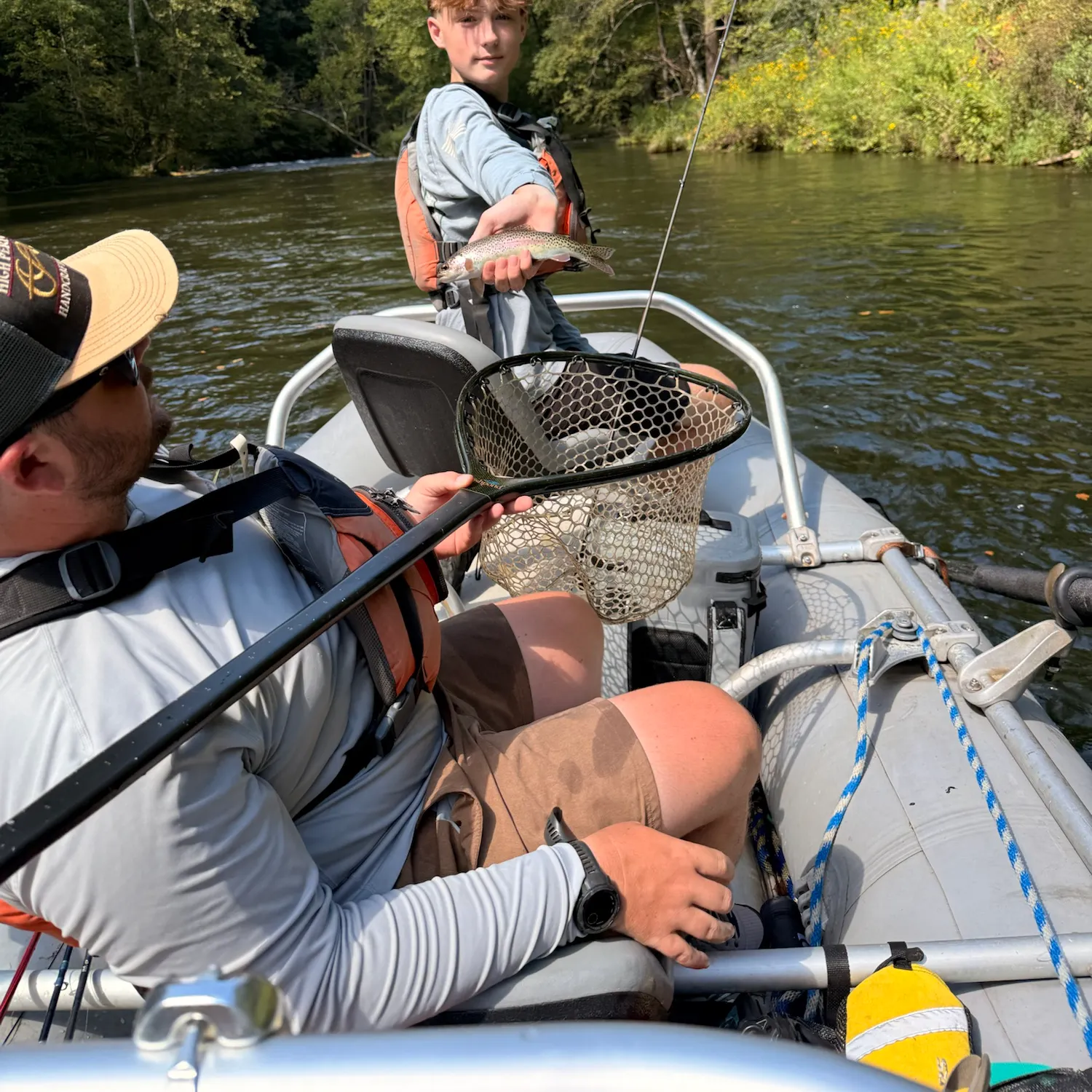 Rainbow trout caught on Fishbrain