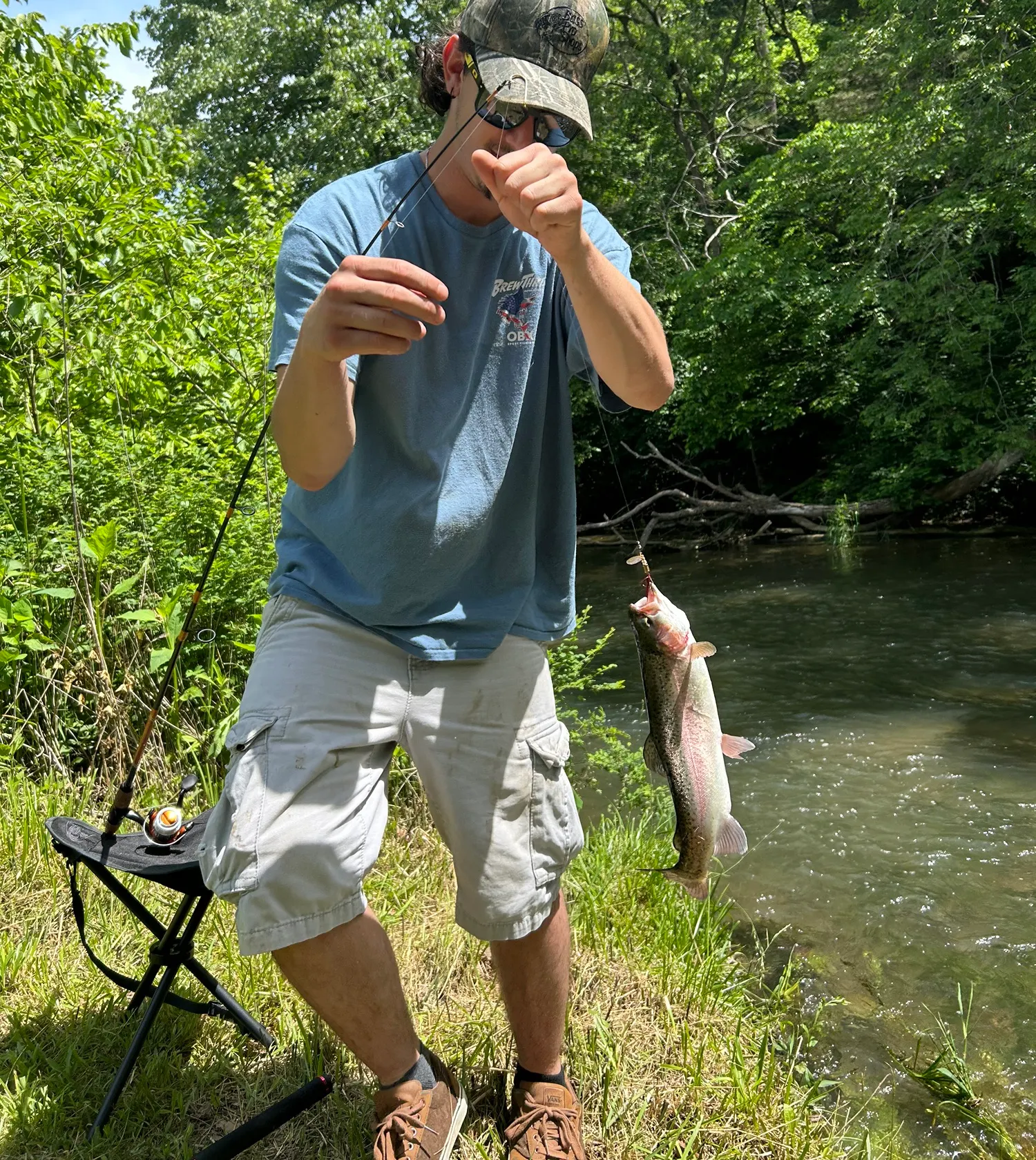 recently logged catches