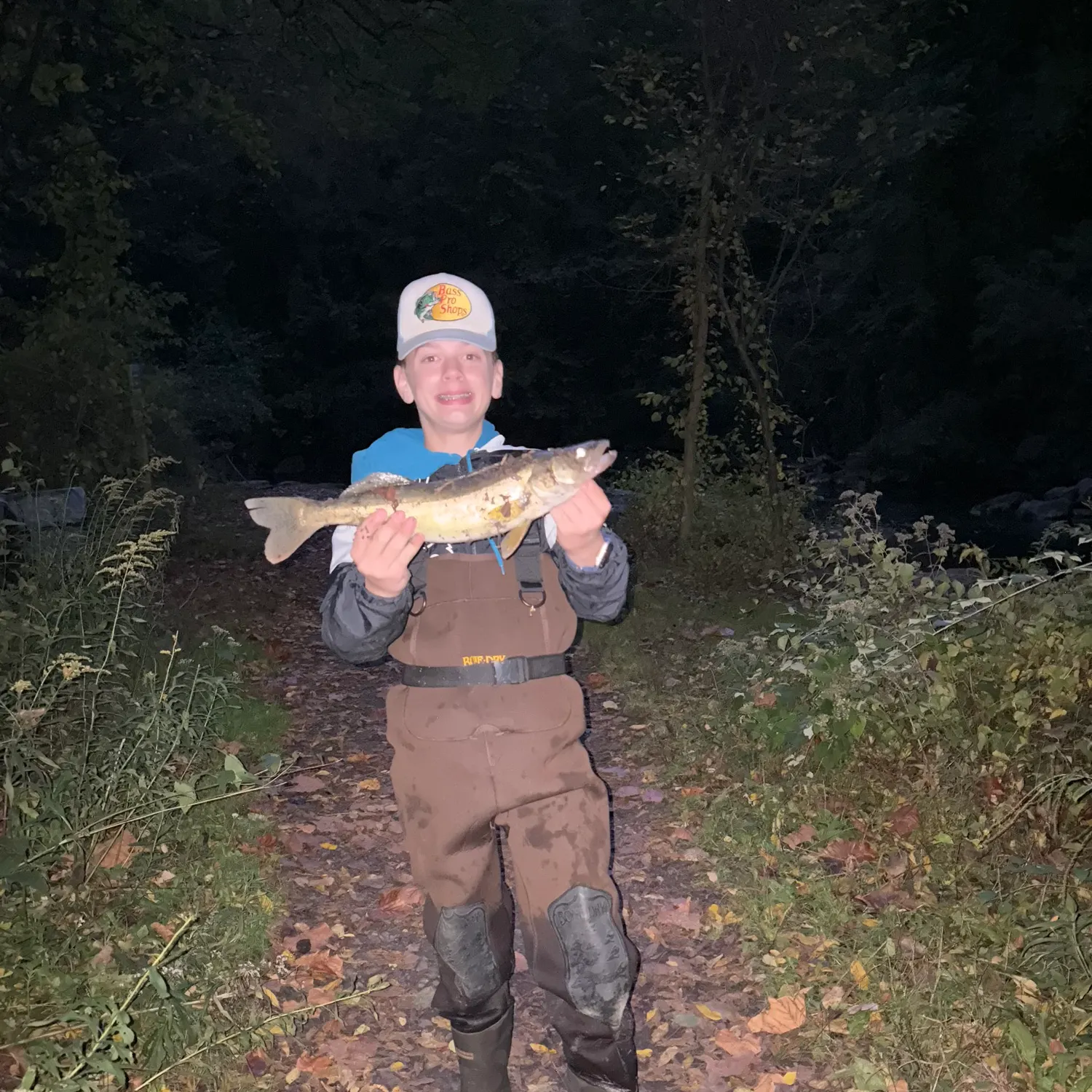 Walleye caught on Fishbrain