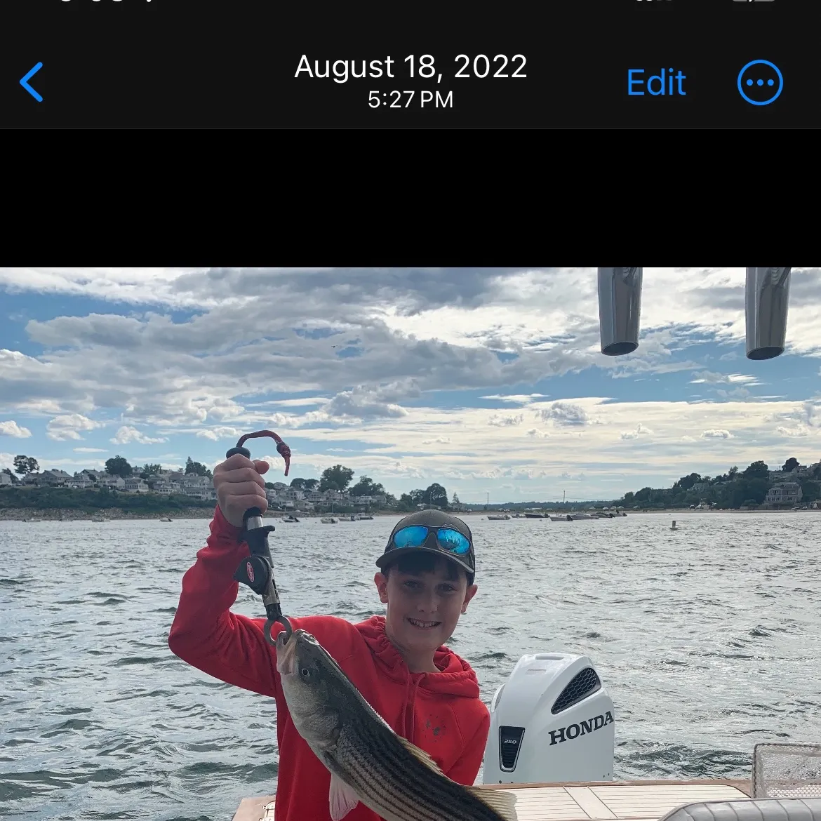 recently logged catches