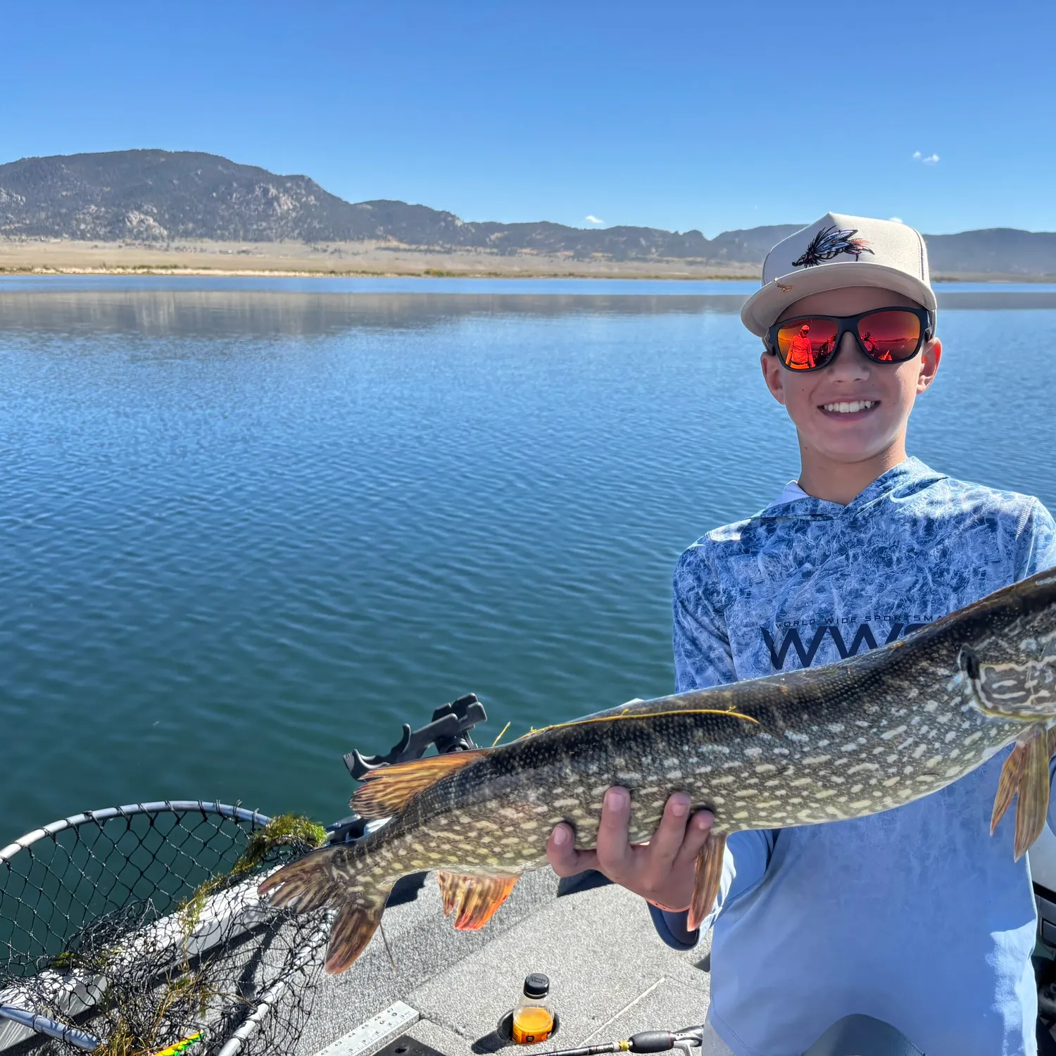 Northern pike caught on Fishbrain
