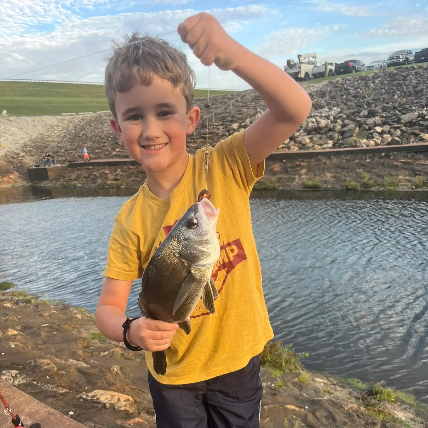 Freshwater drum caught on Fishbrain