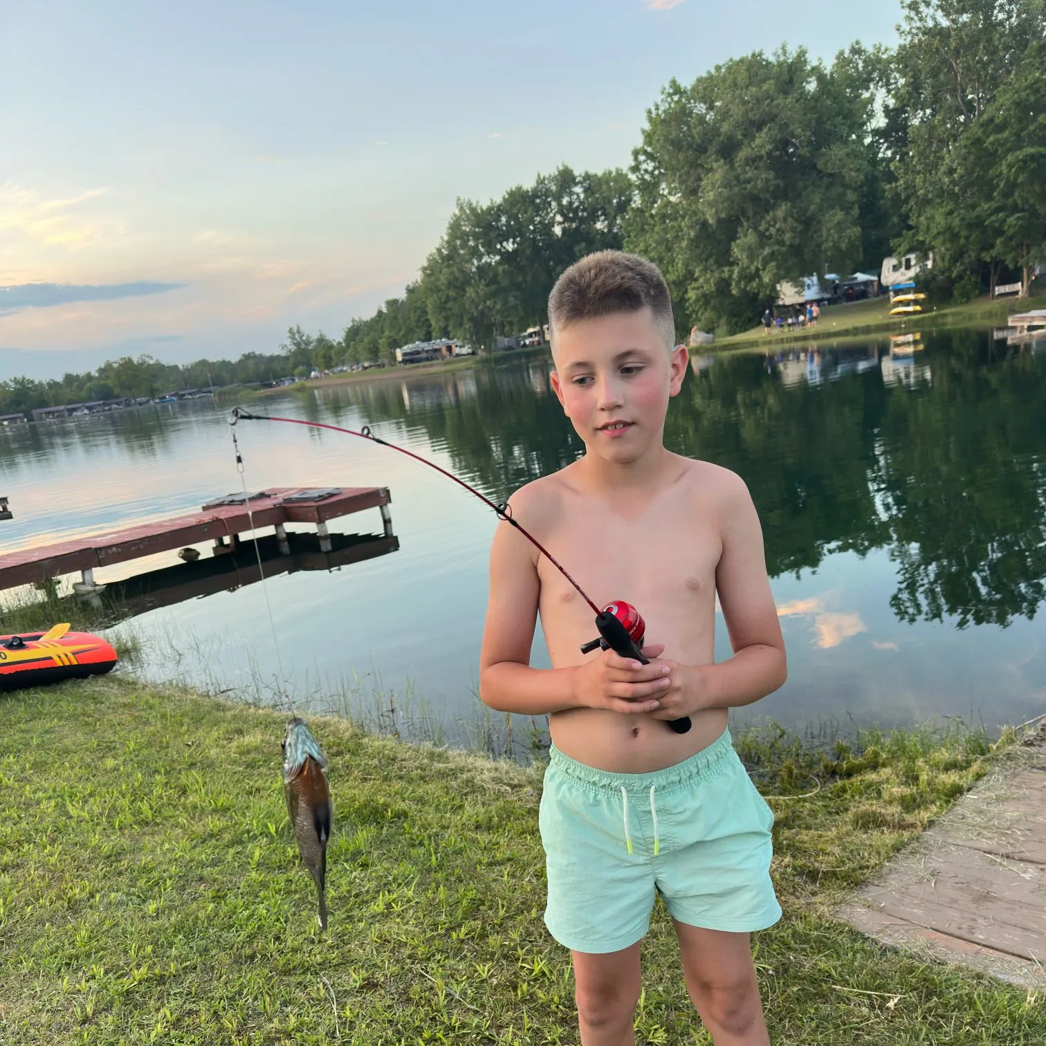 recently logged catches