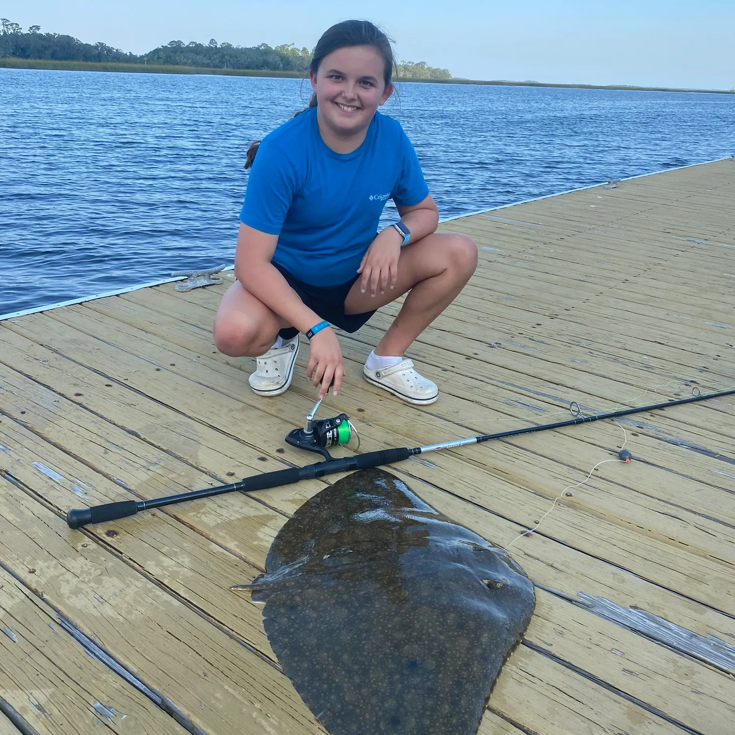 The most recent Backwater butterfly ray catches on Fishbrain