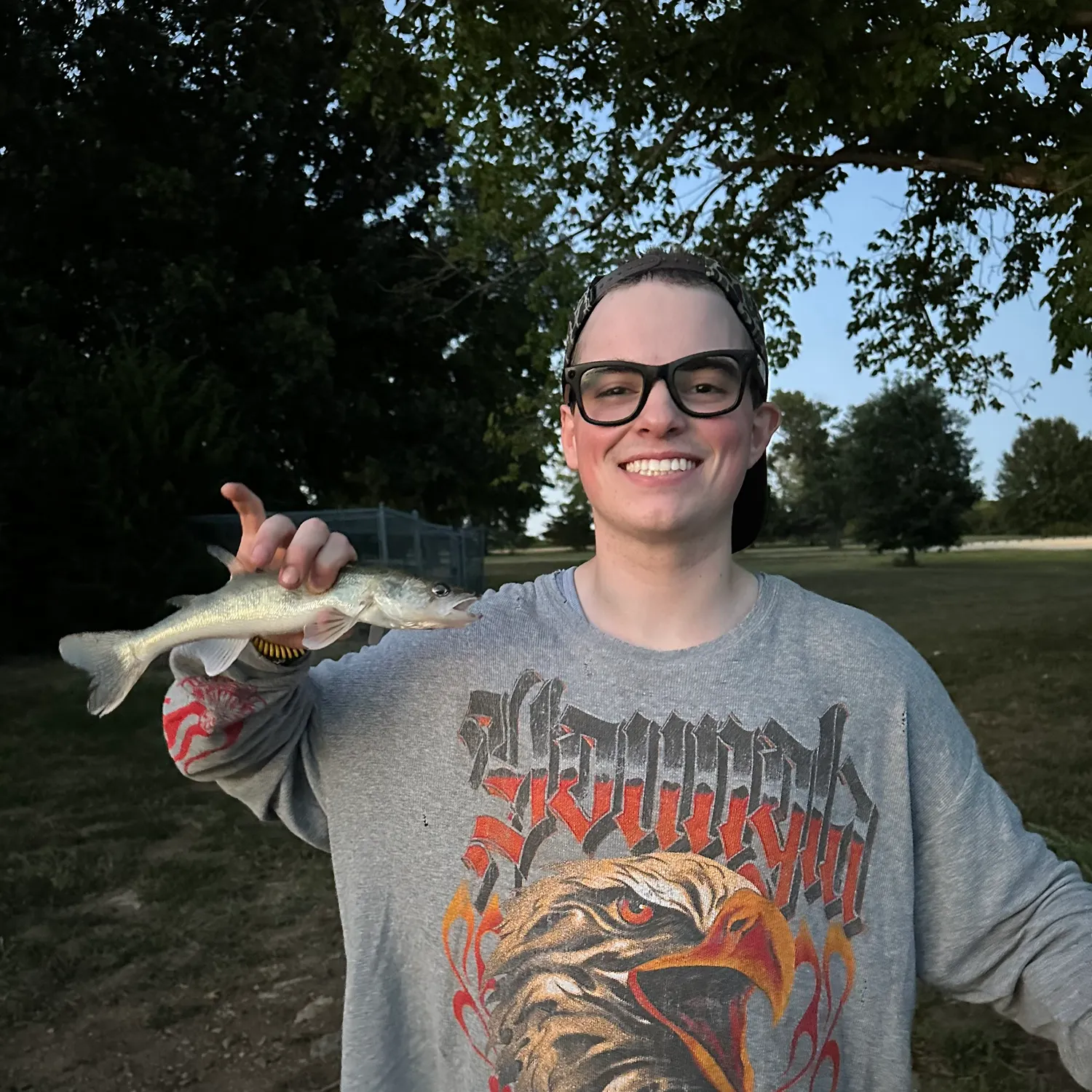 Walleye caught on Fishbrain