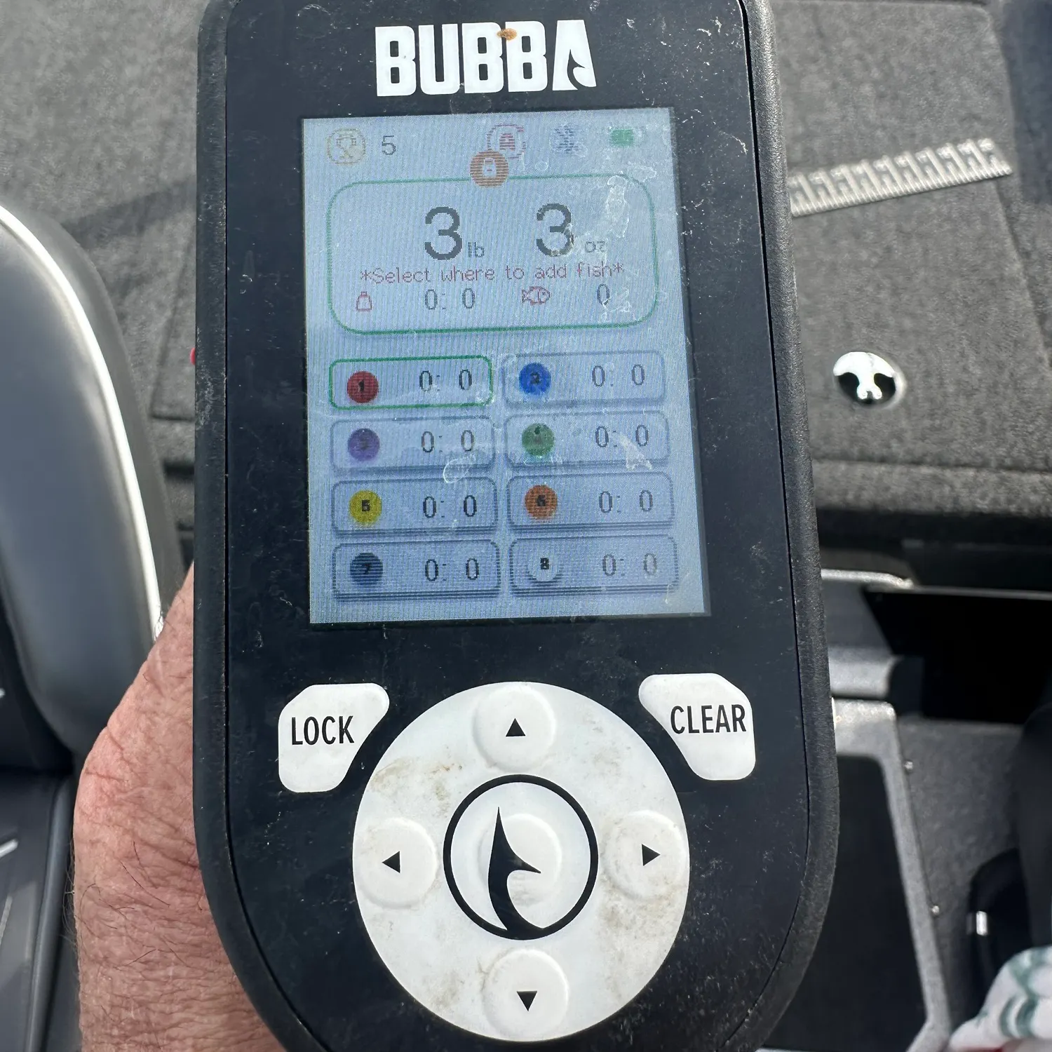 recently logged catches