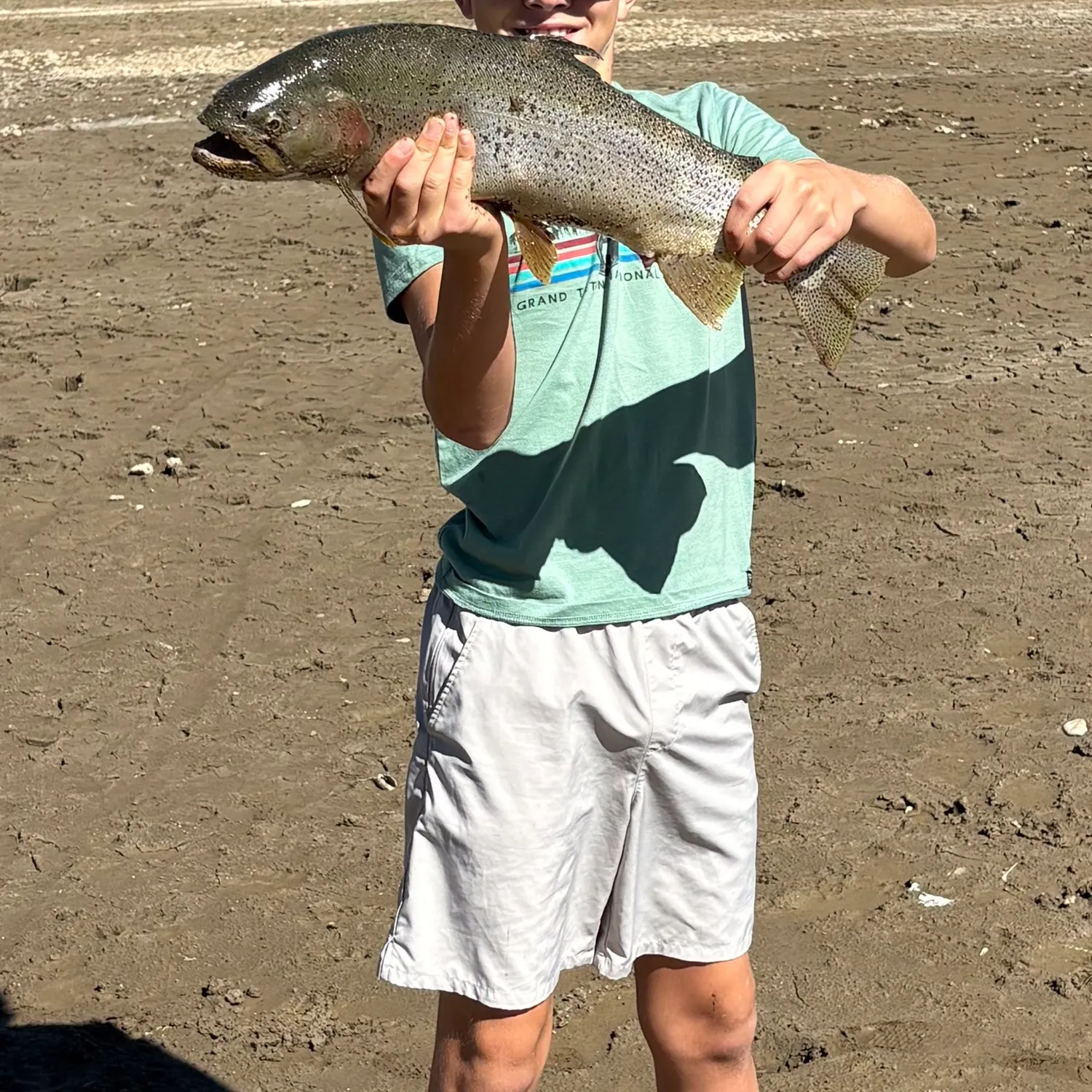 Rainbow trout caught on Fishbrain