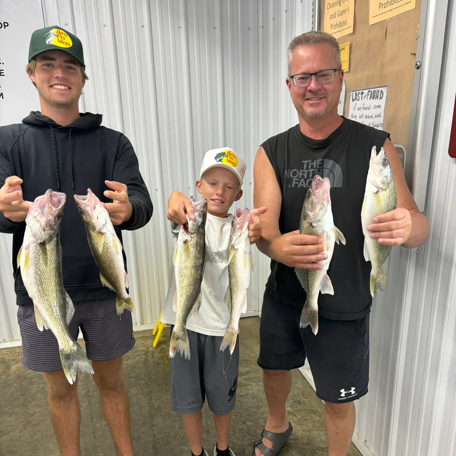 recently logged catches