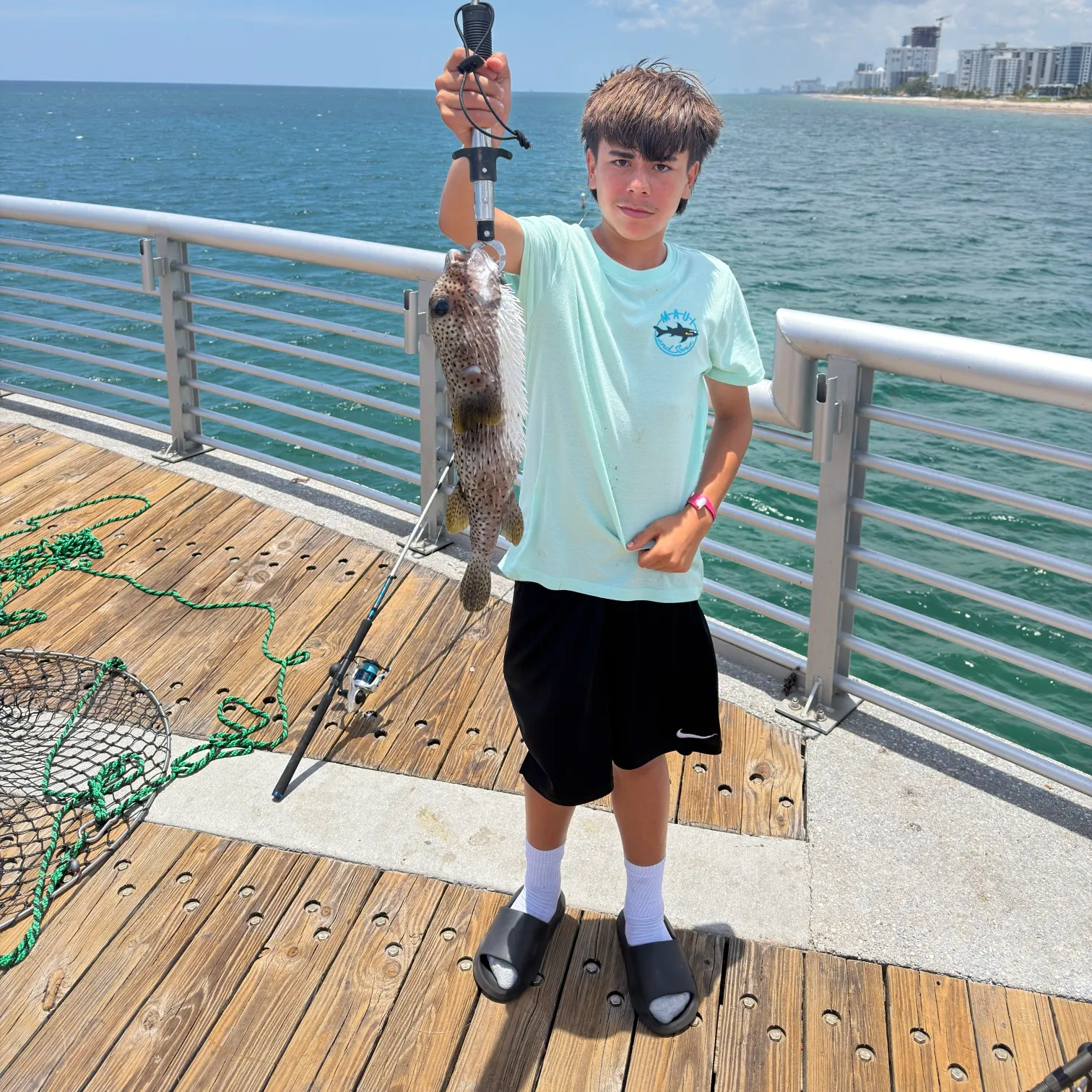 The most recent Spot-fin porcupinefish catches on Fishbrain