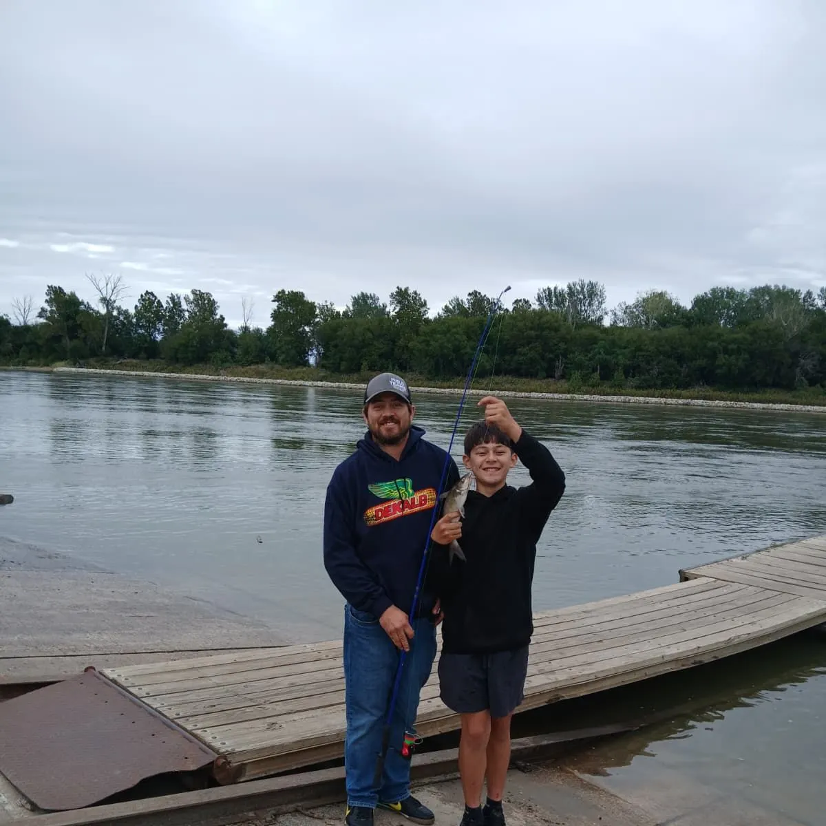 Channel catfish caught on Fishbrain