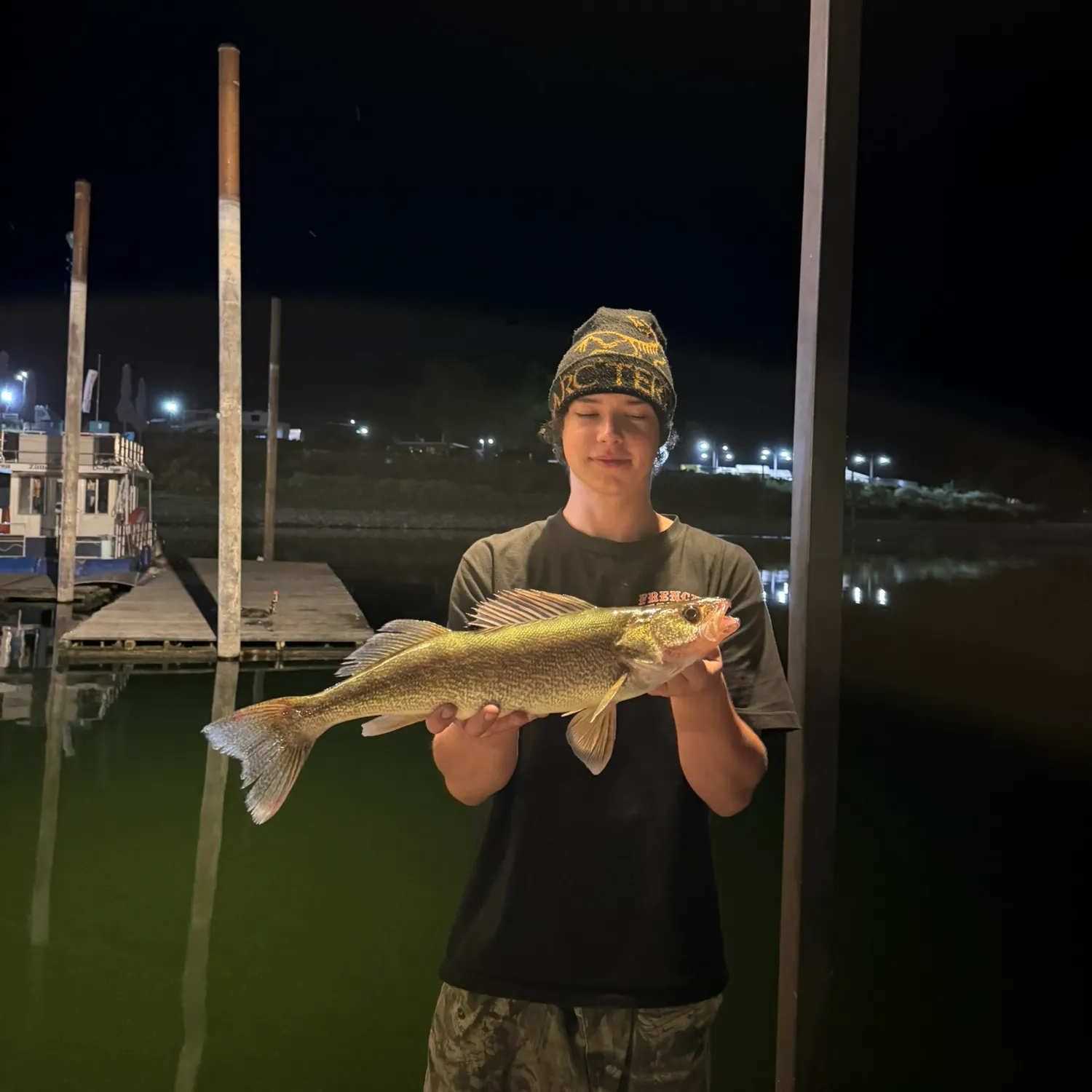 Walleye caught on Fishbrain
