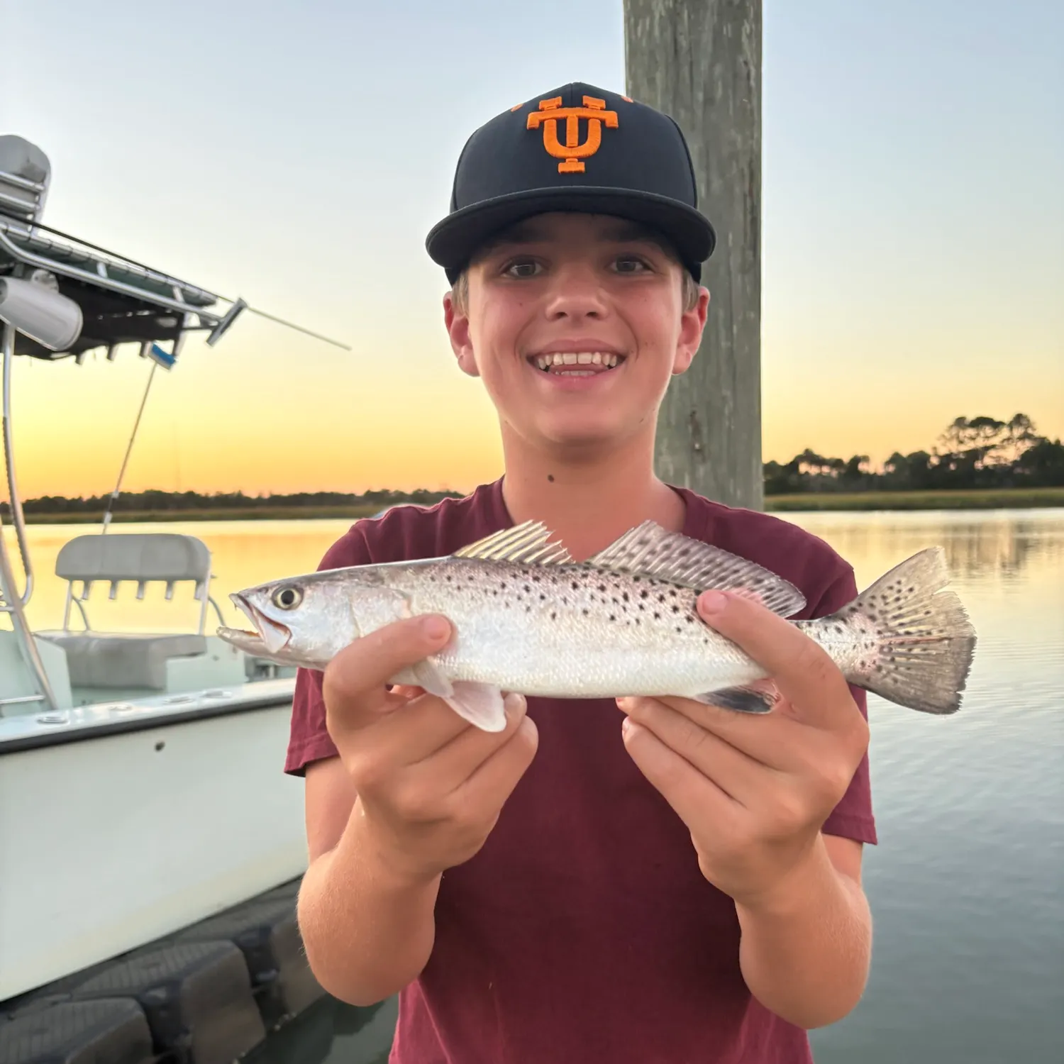 Spotted seatrout caught on Fishbrain