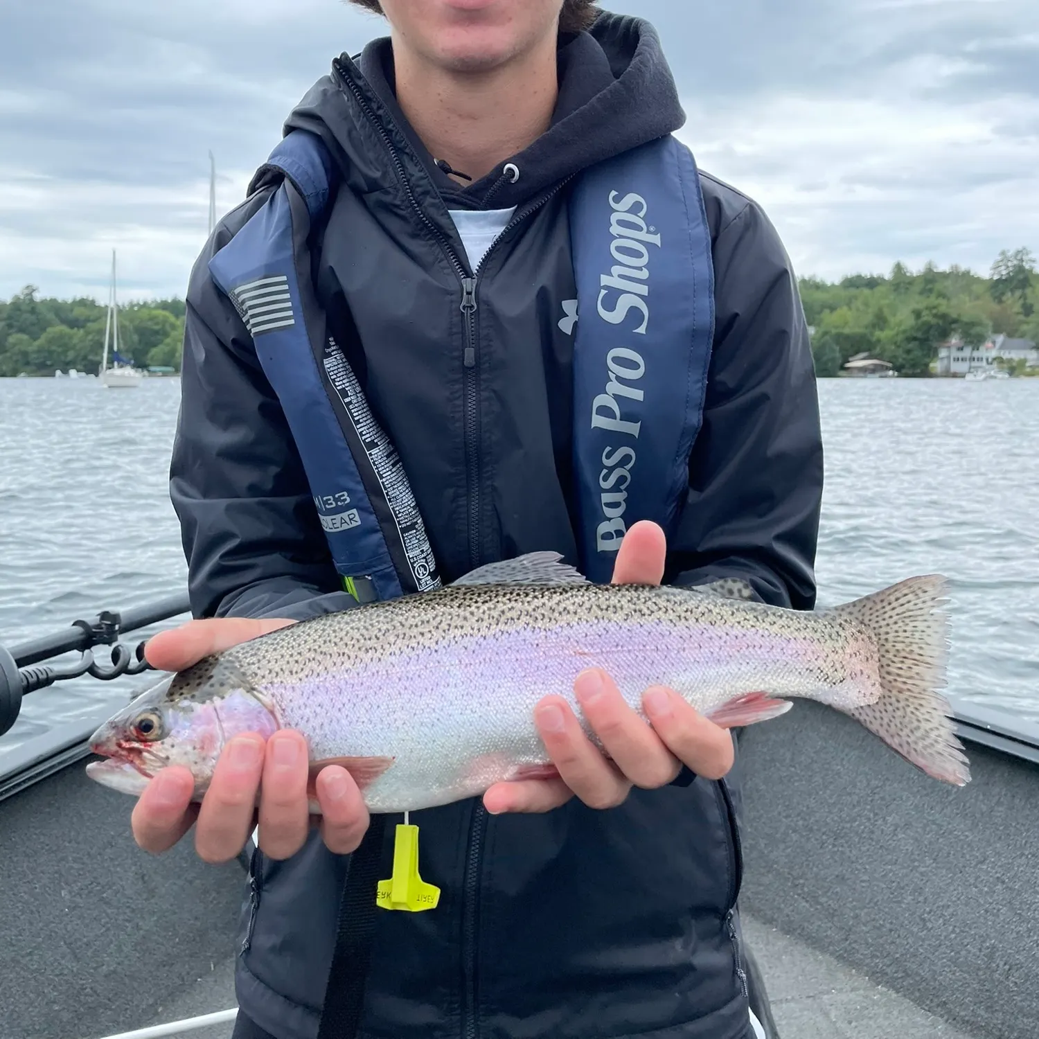 Rainbow trout caught on Fishbrain