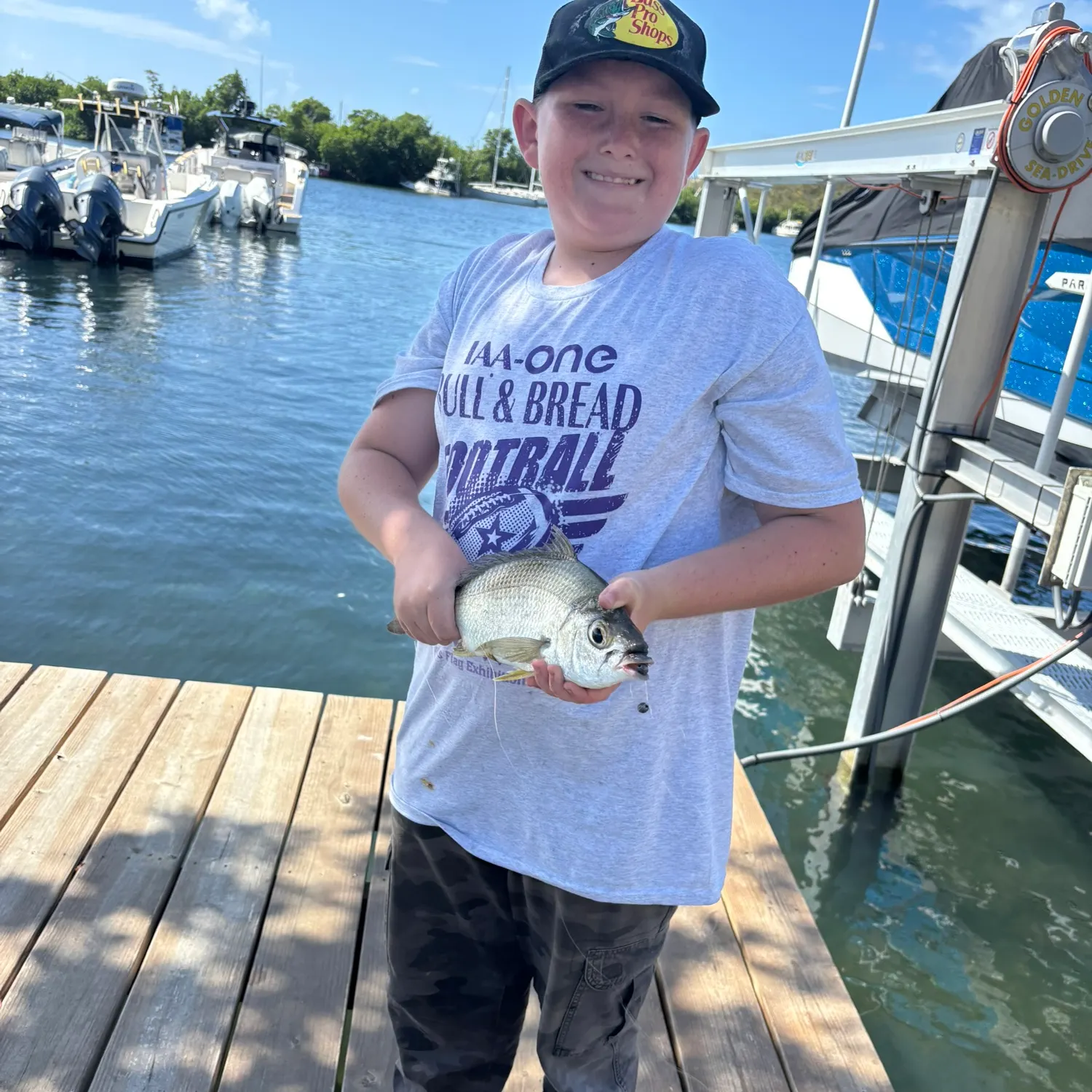 The most recent Striped mojarra catches on Fishbrain