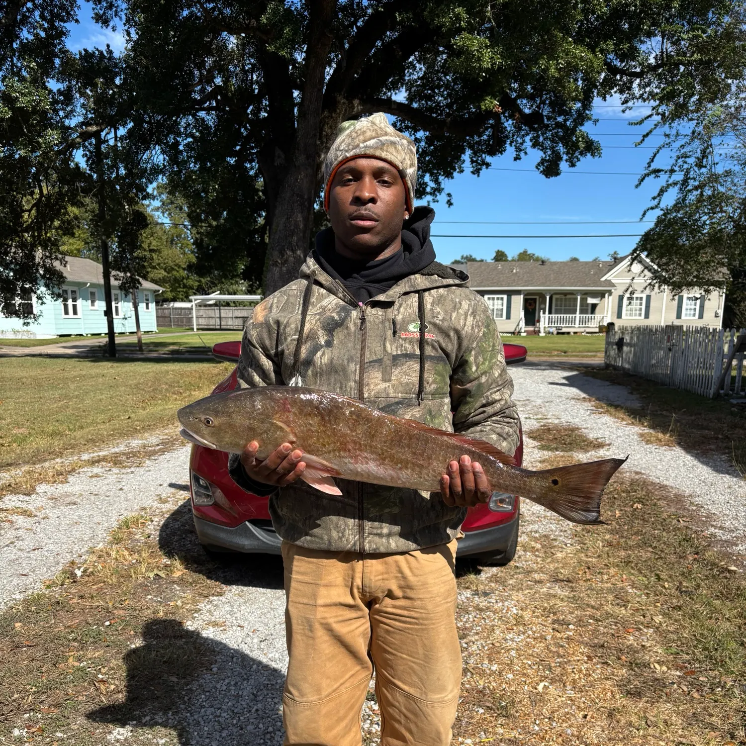 Red drum caught on Fishbrain