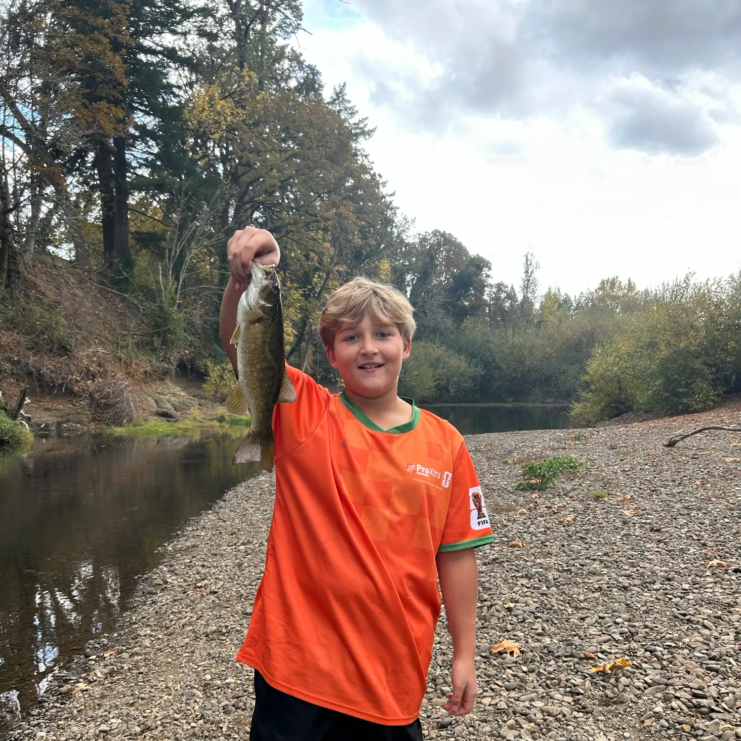 Smallmouth bass caught on Fishbrain