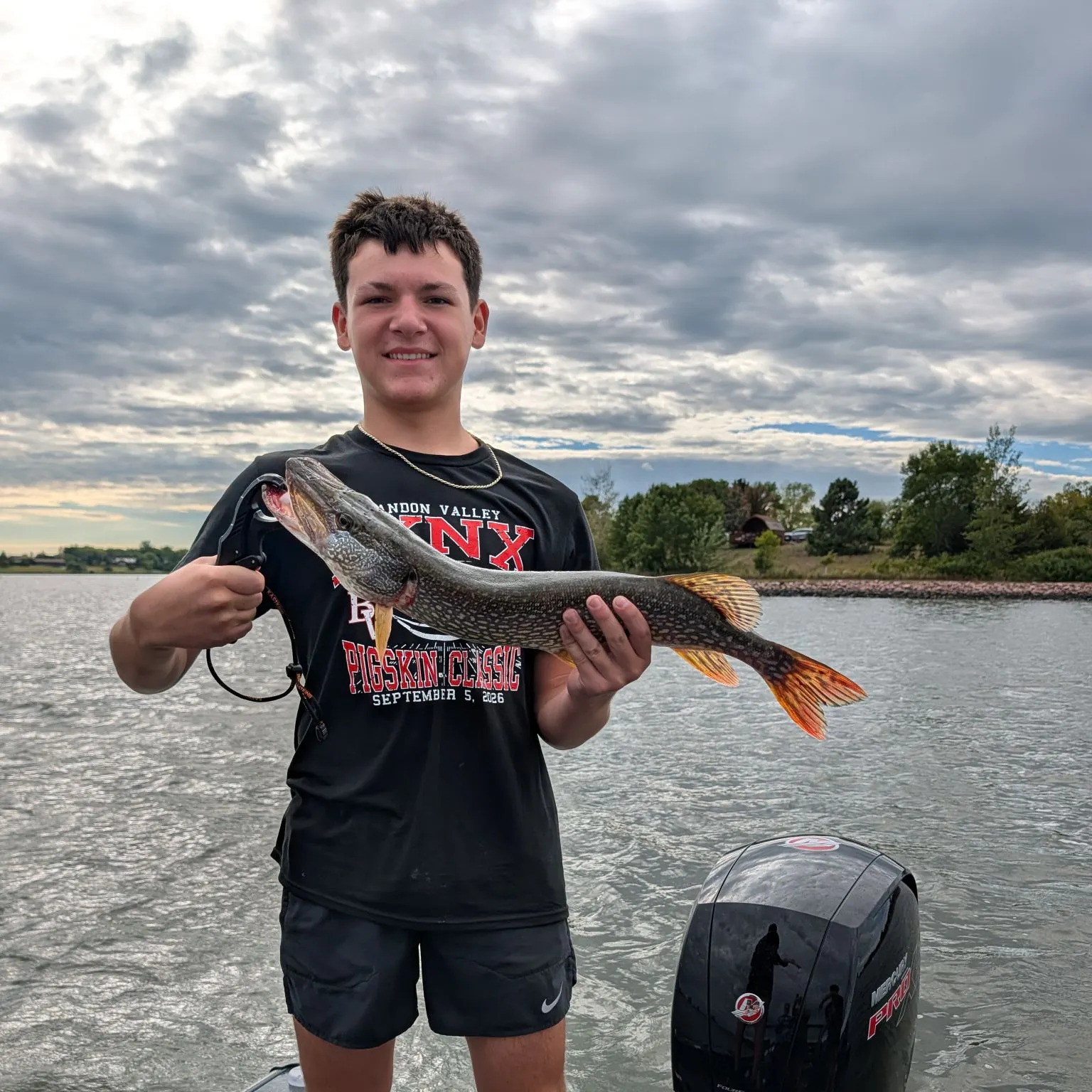Northern pike caught on Fishbrain