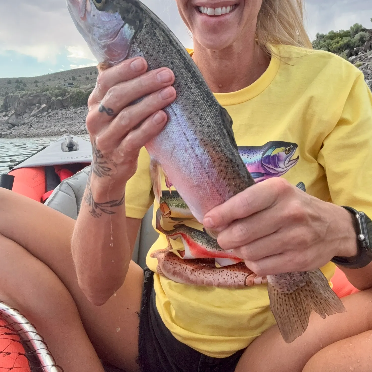 recently logged catches