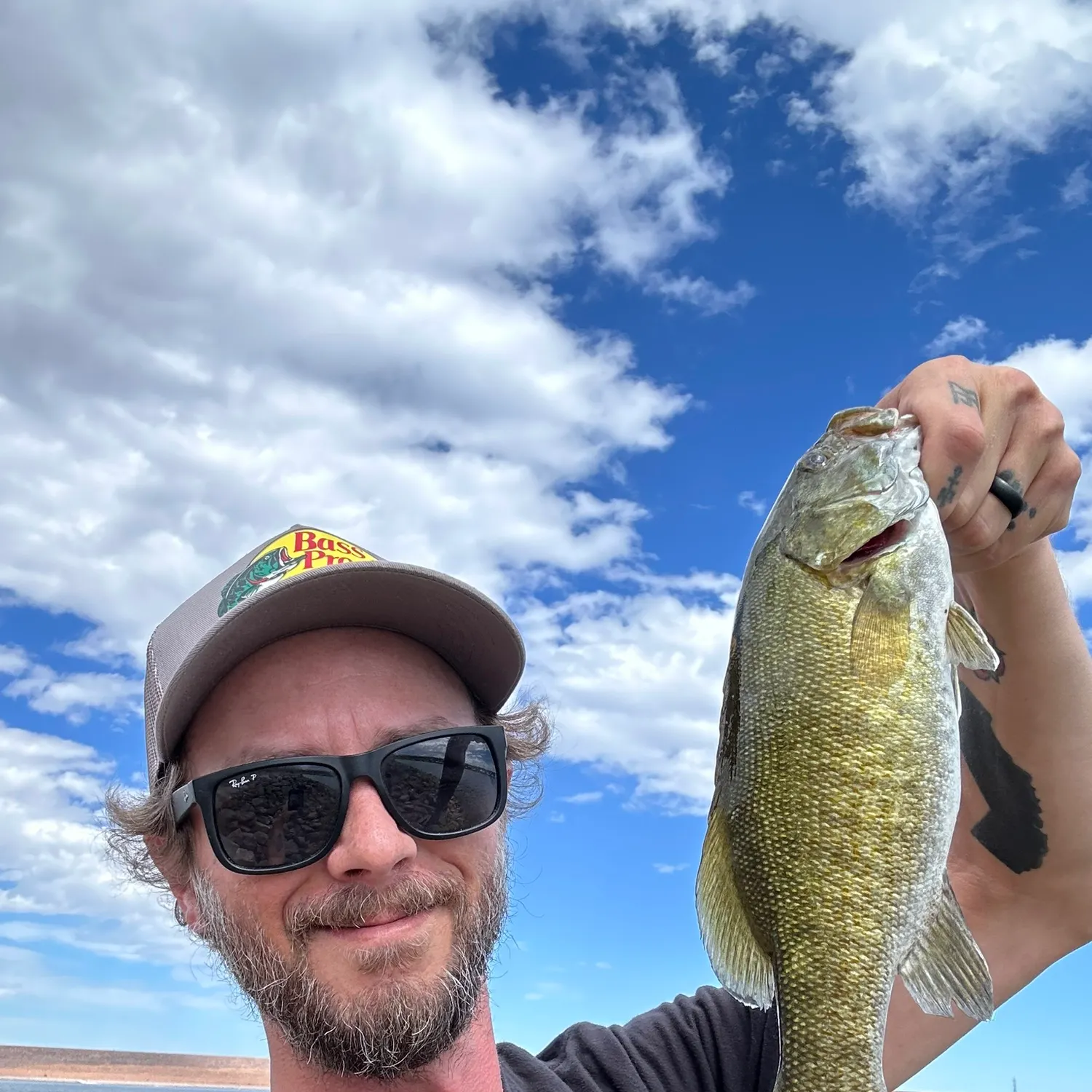 Smallmouth bass caught on Fishbrain