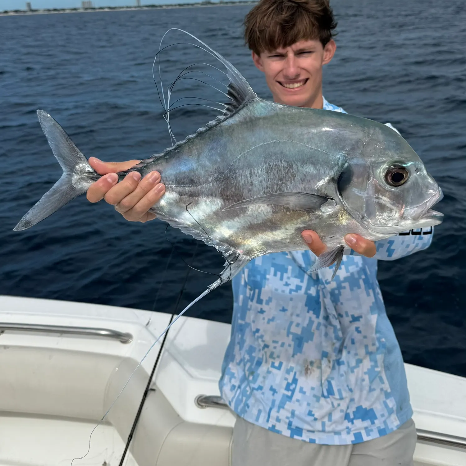 The most recent African pompano catches on Fishbrain