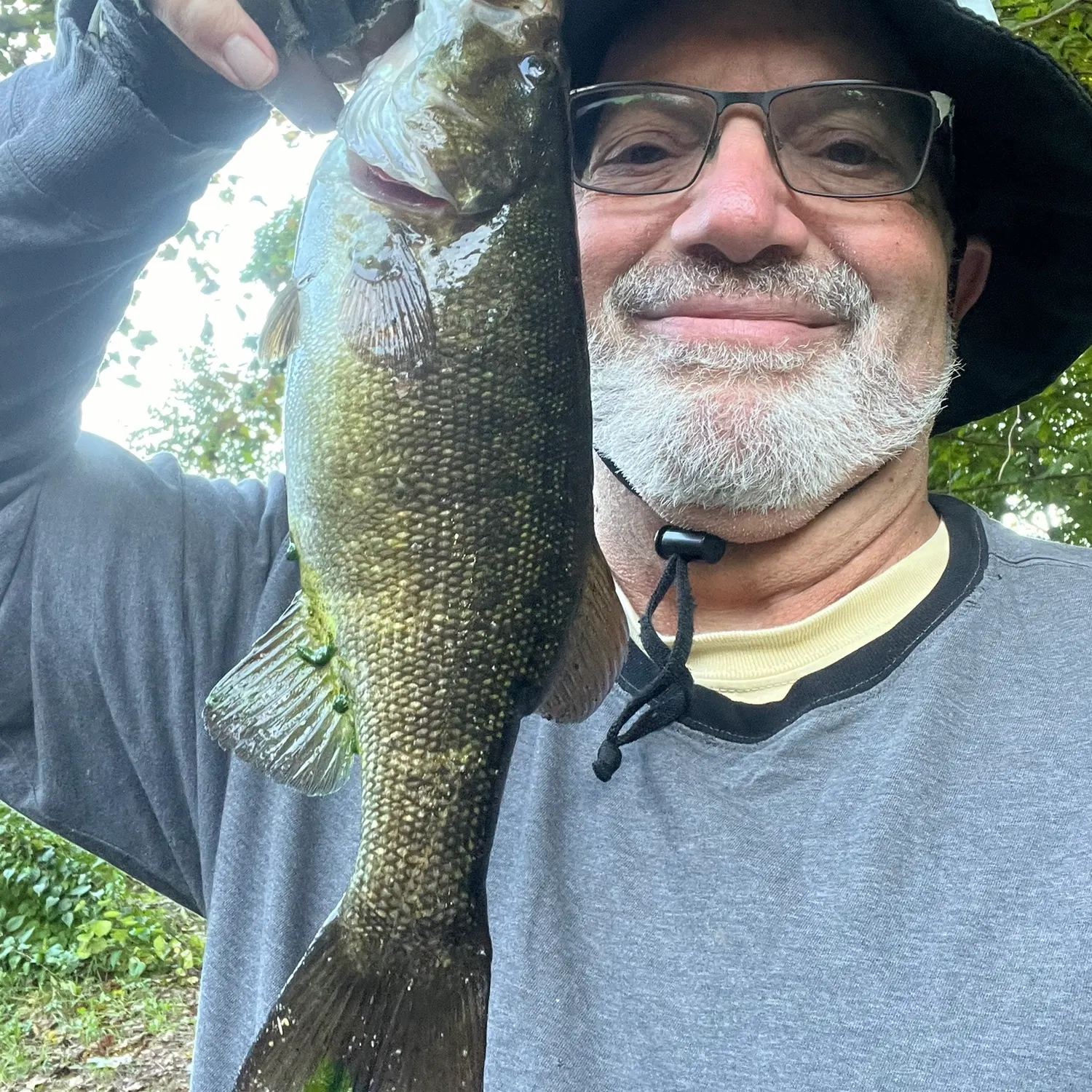 Smallmouth bass caught on Fishbrain