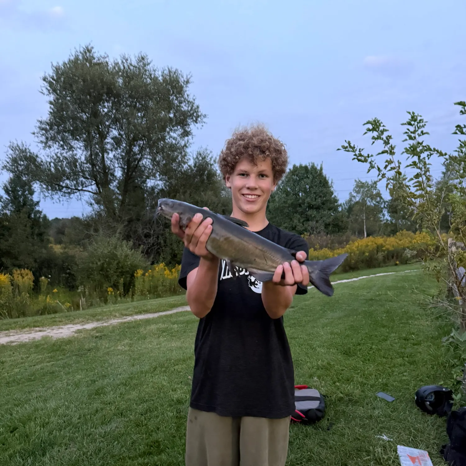 Channel catfish caught on Fishbrain