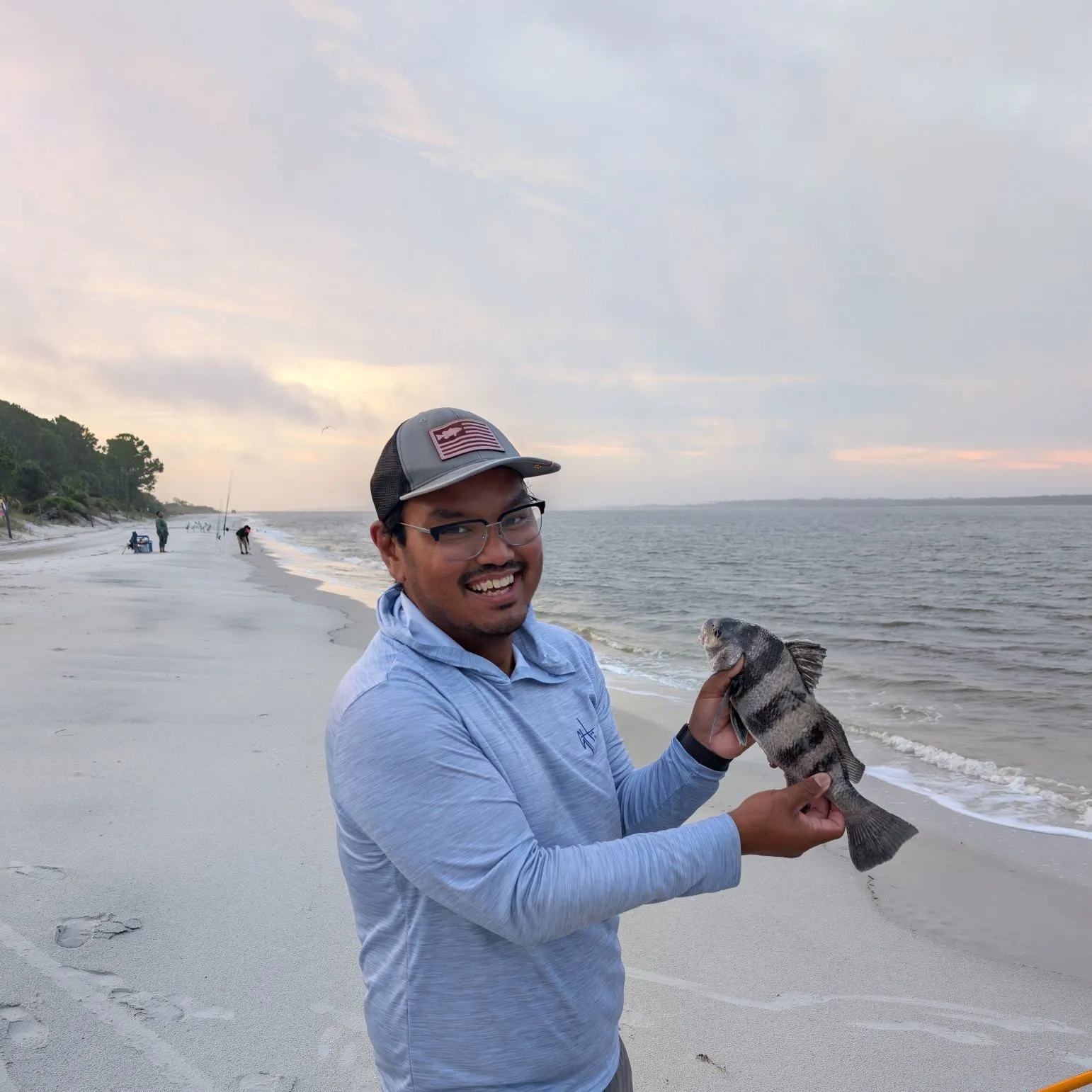Black drum caught on Fishbrain
