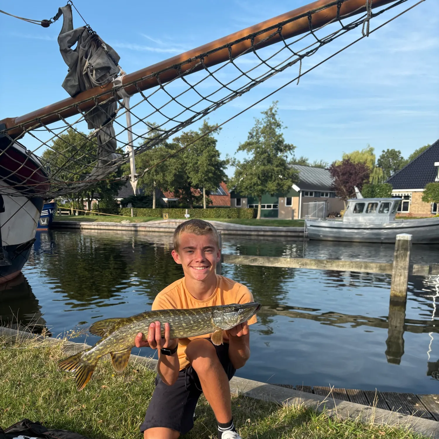 Northern pike caught on Fishbrain