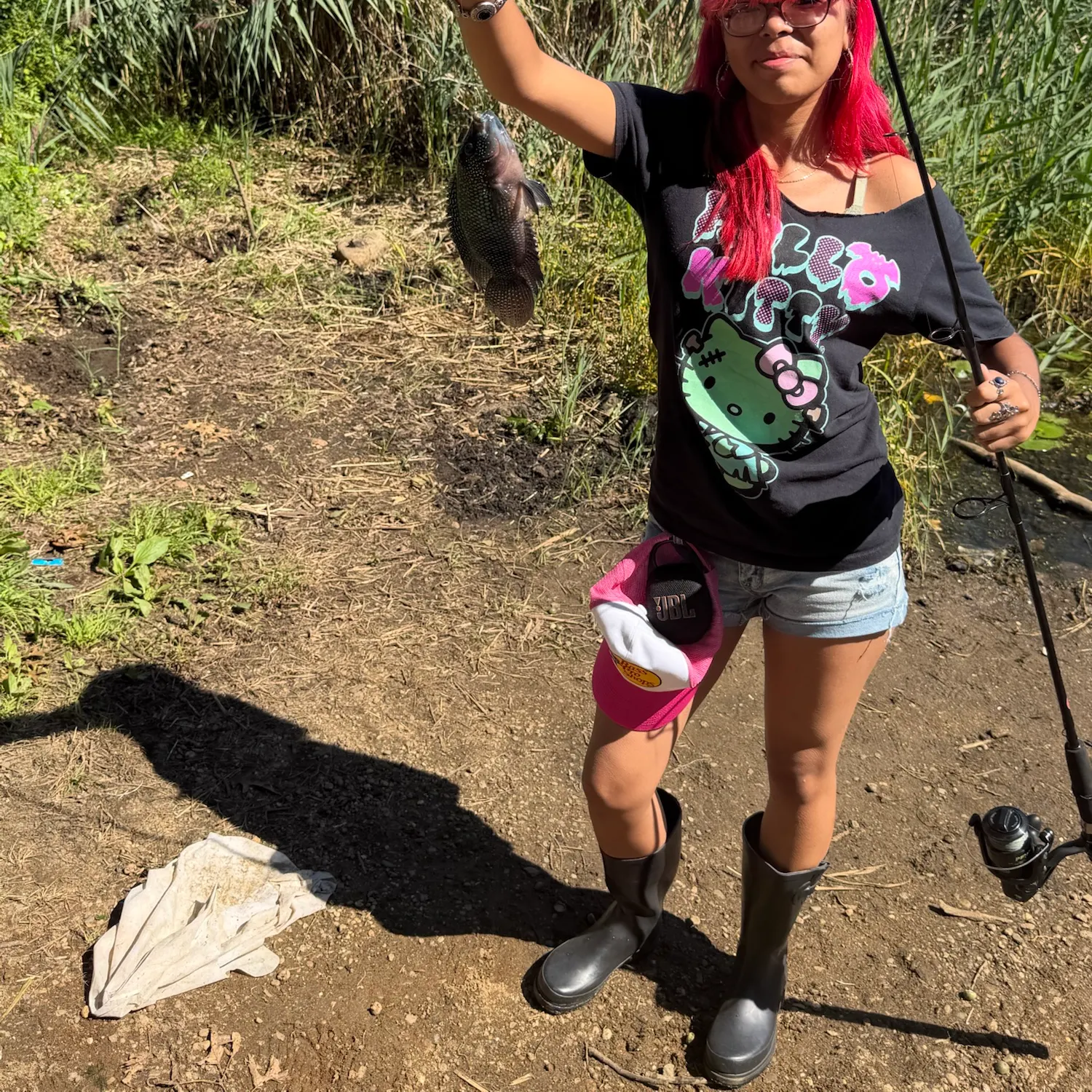 The most recent Jack Dempsey cichlid catches on Fishbrain