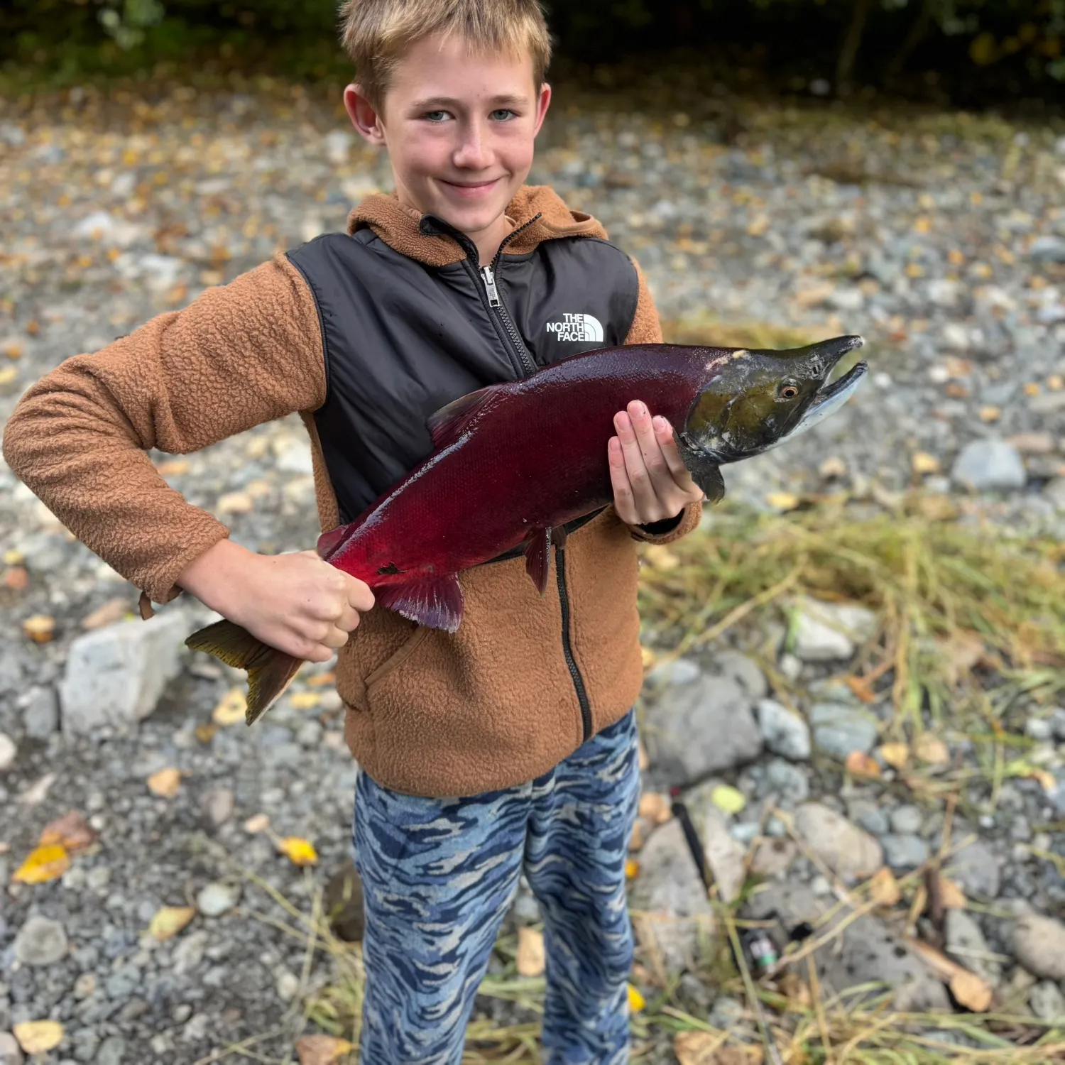 The most recent Sockeye salmon catches on Fishbrain