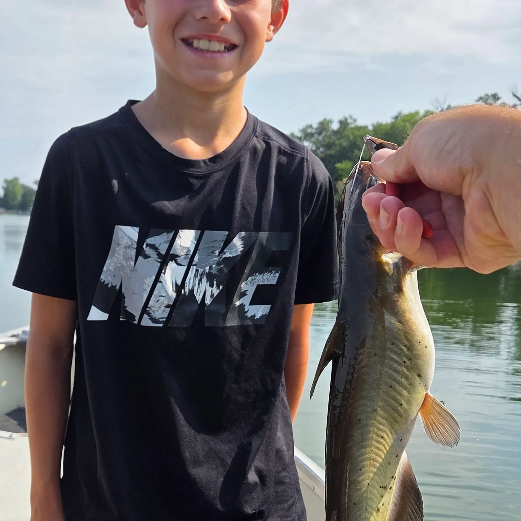 Channel catfish caught on Fishbrain