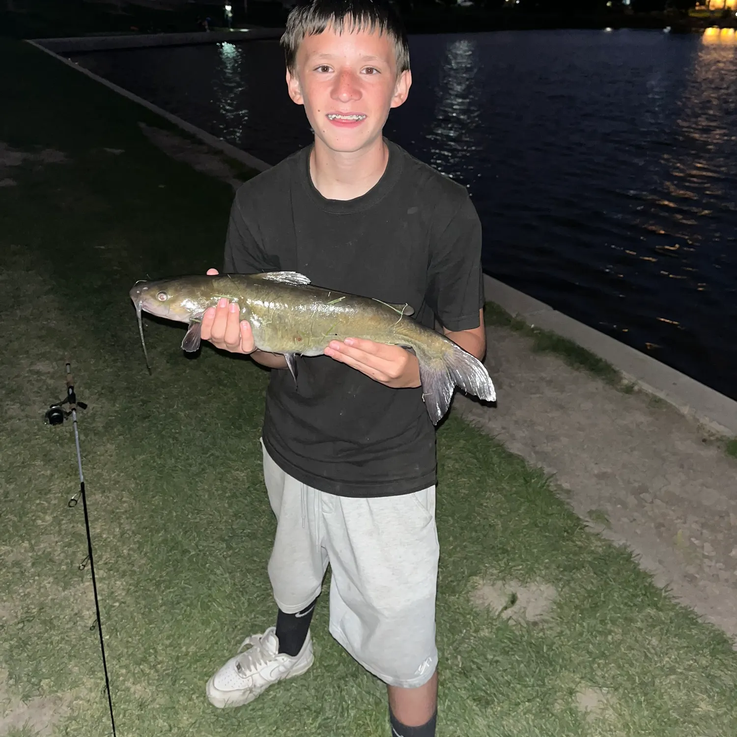 Channel catfish caught on Fishbrain