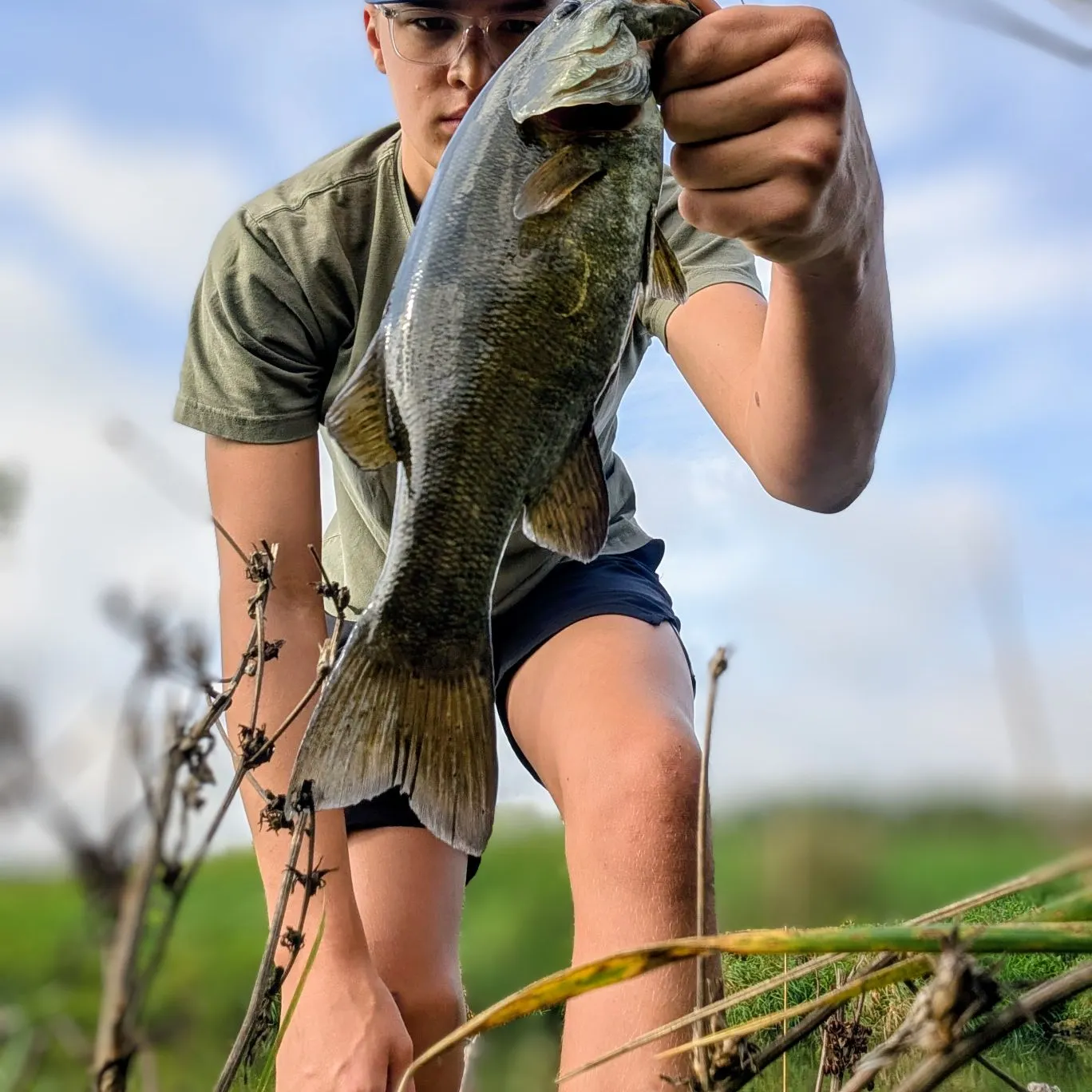 Smallmouth bass caught on Fishbrain