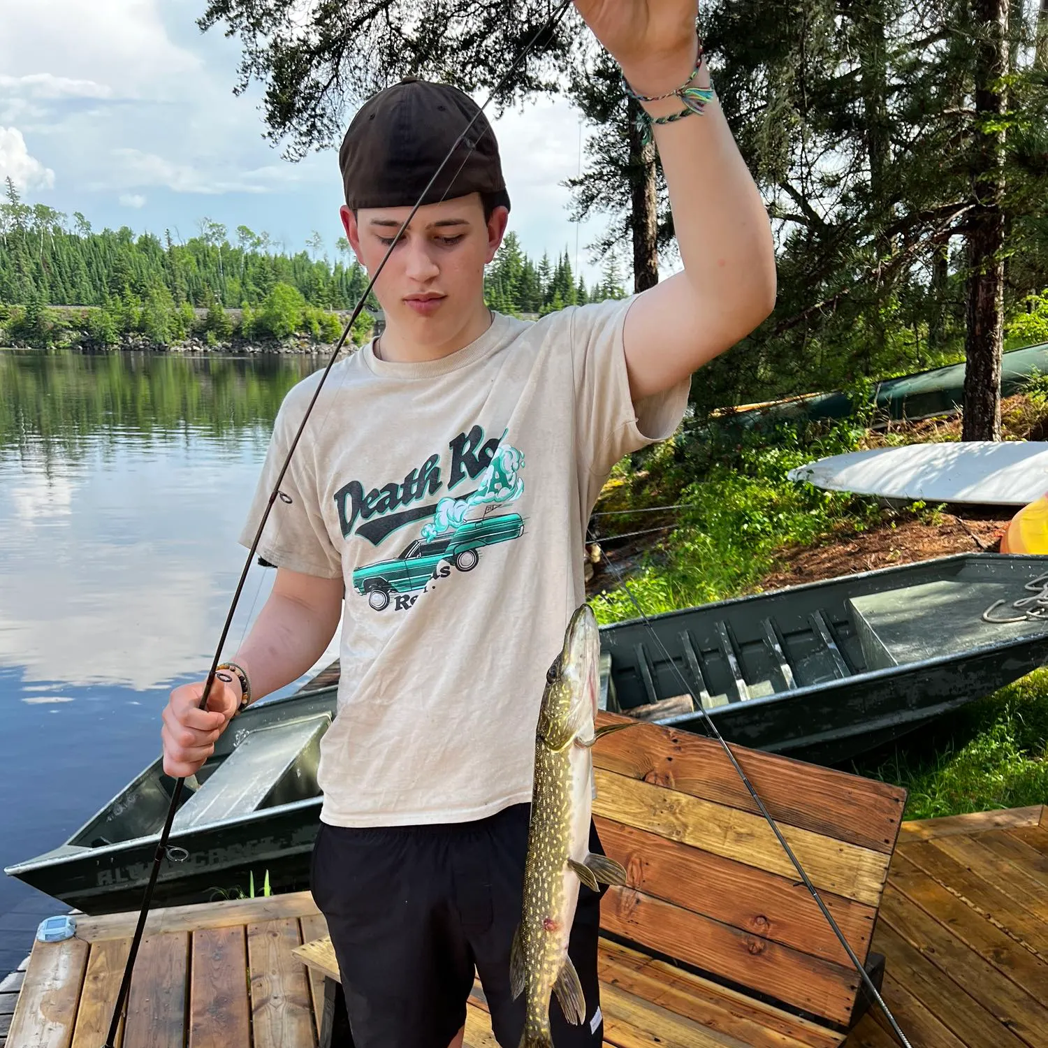 recently logged catches