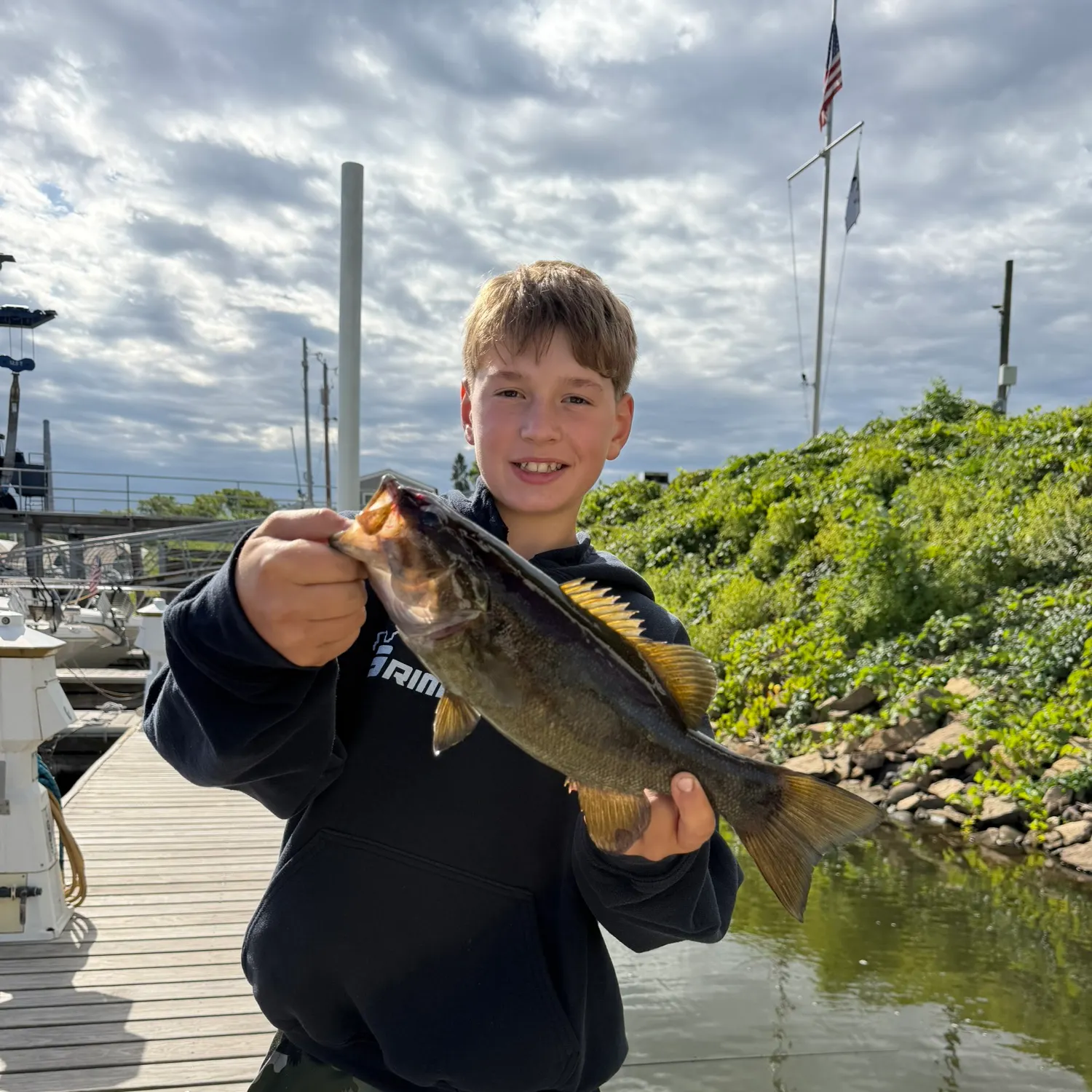 Smallmouth bass caught on Fishbrain