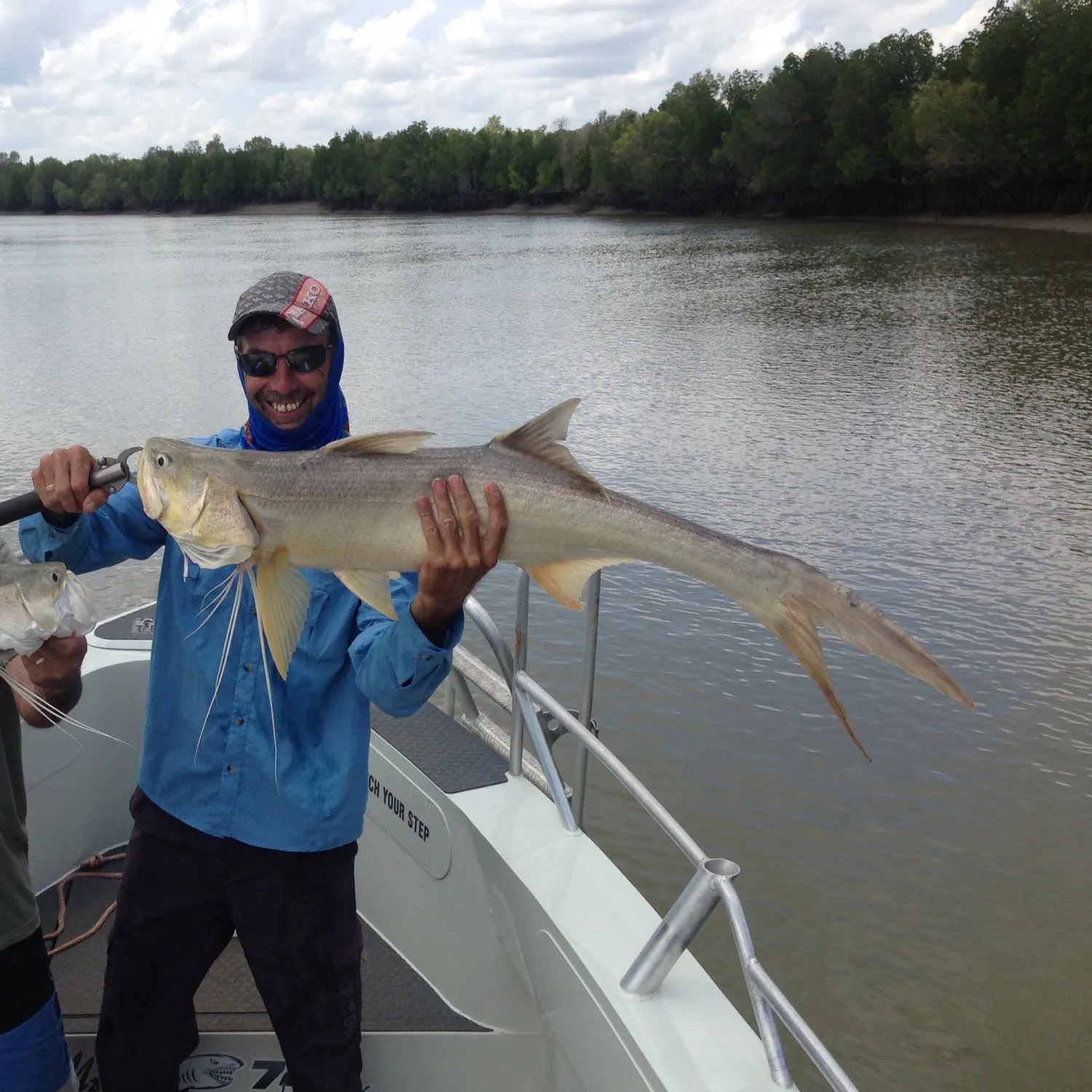 King threadfin caught on Fishbrain