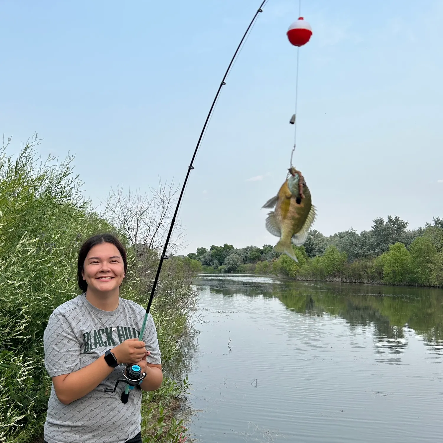 Bluegill caught on Fishbrain