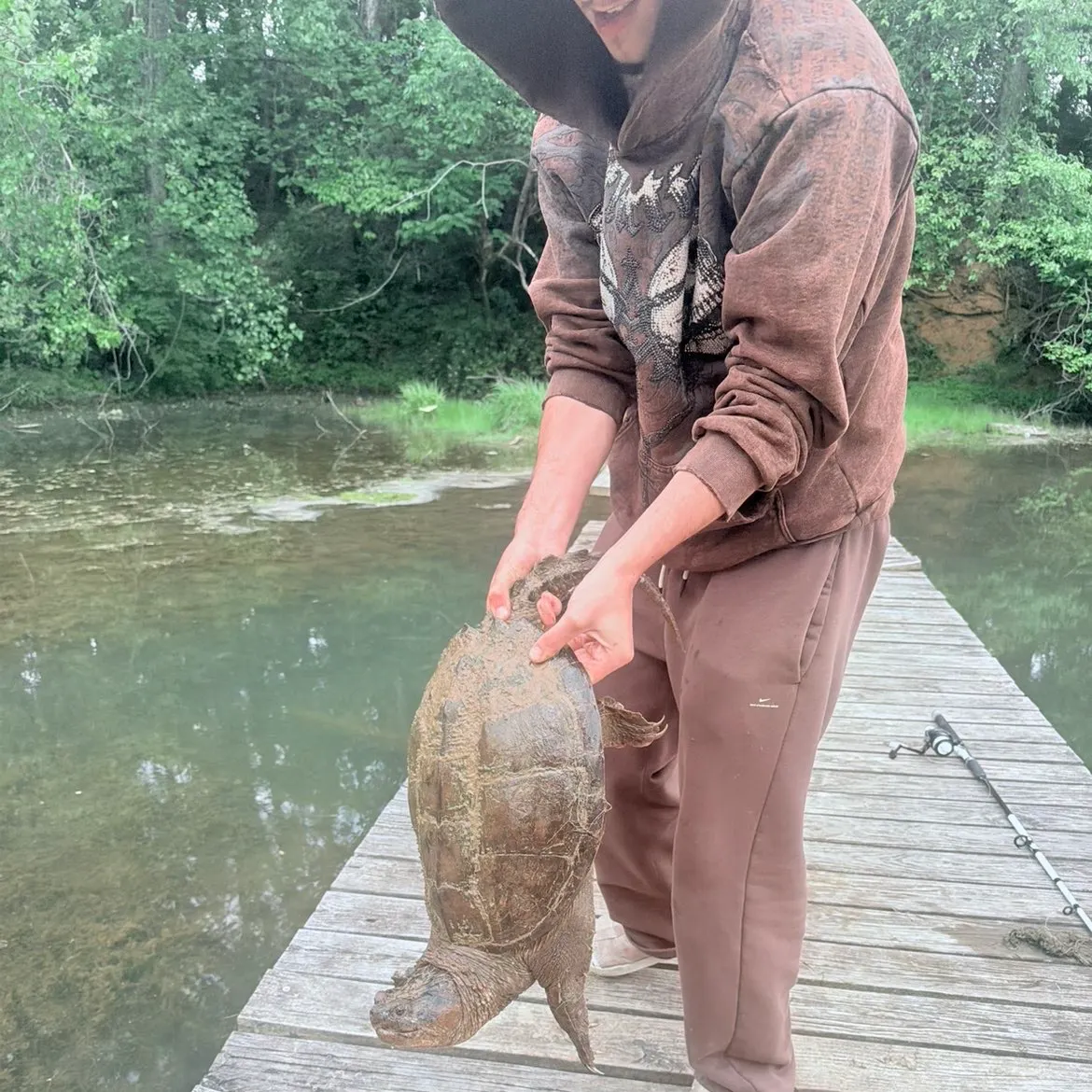 The most recent Common snapping turtle catches on Fishbrain
