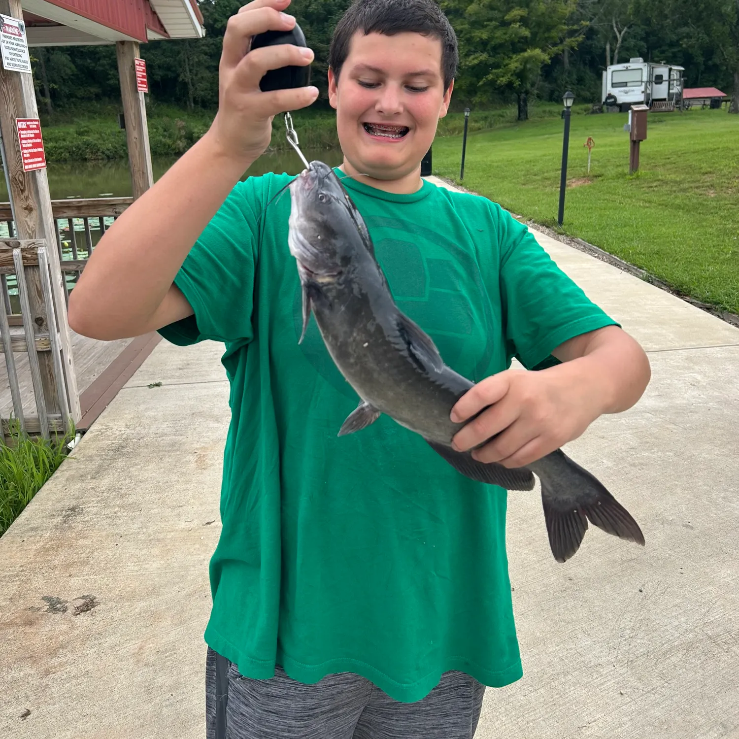 recently logged catches