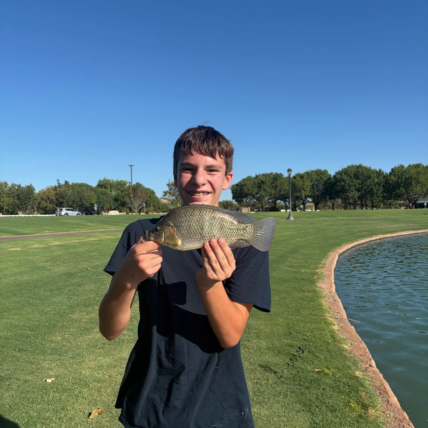 Nile tilapia caught on Fishbrain