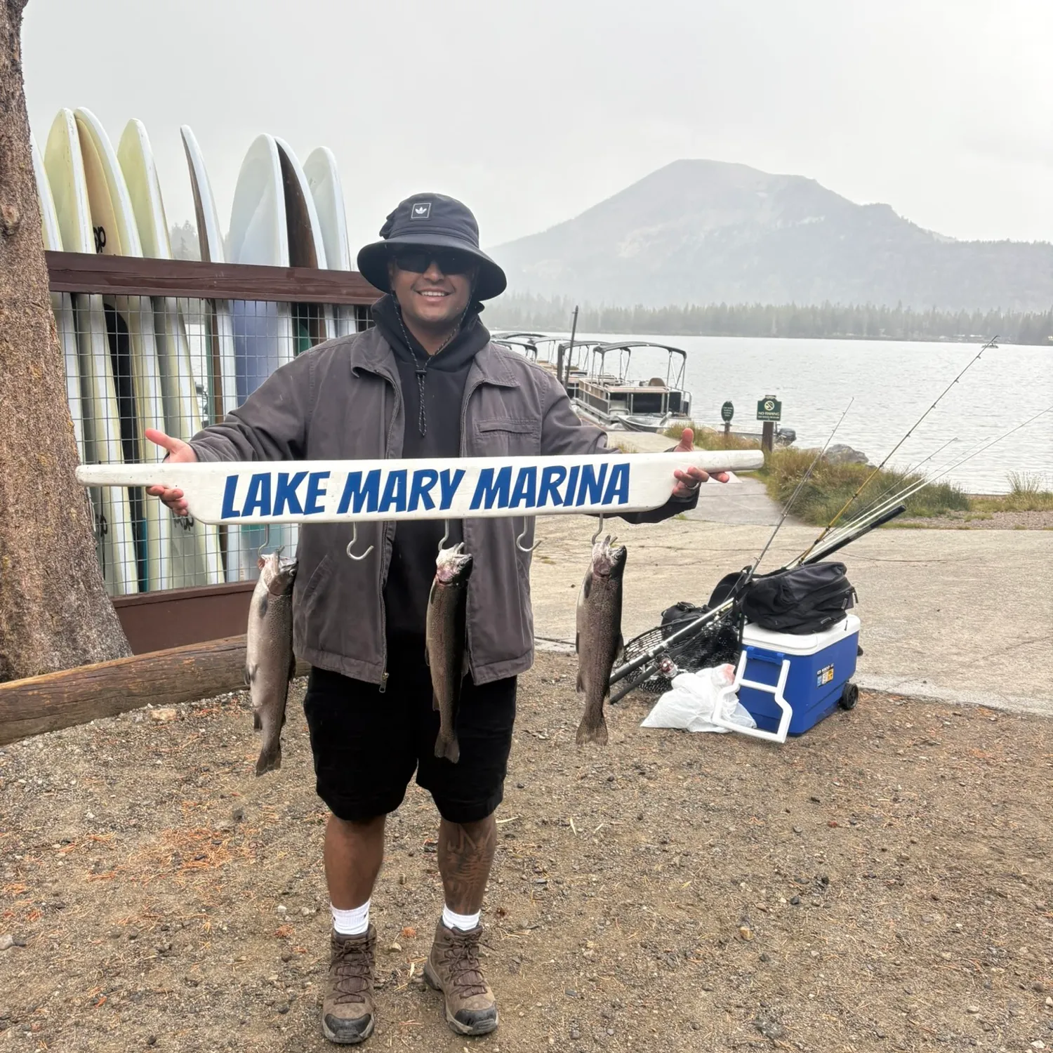 recently logged catches