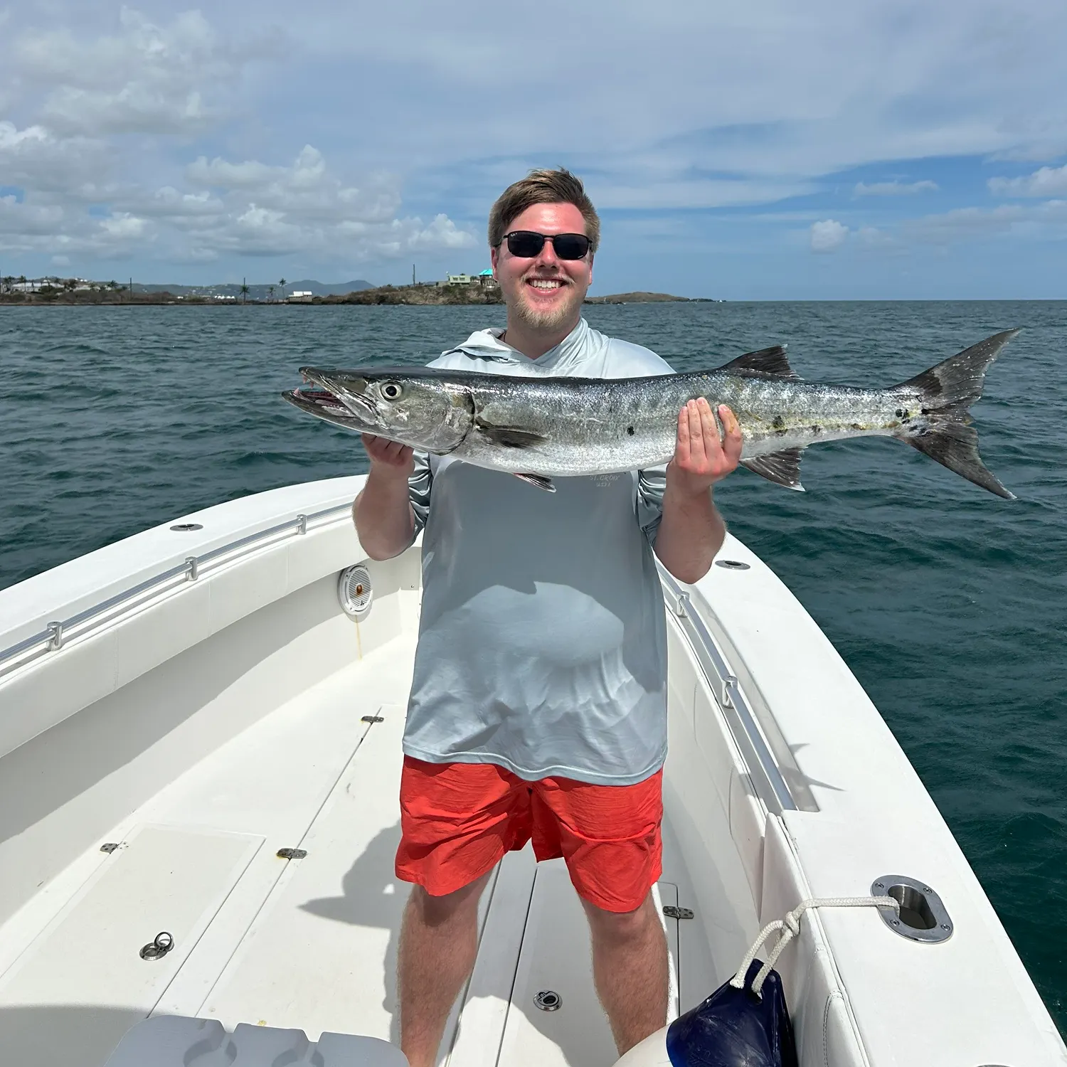 Great barracuda caught on Fishbrain