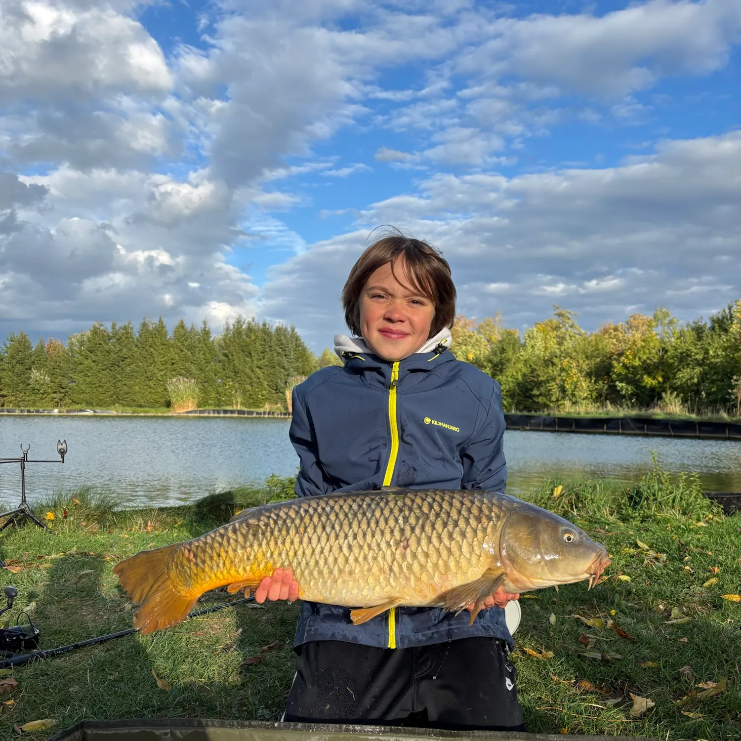 Common carp caught on Fishbrain