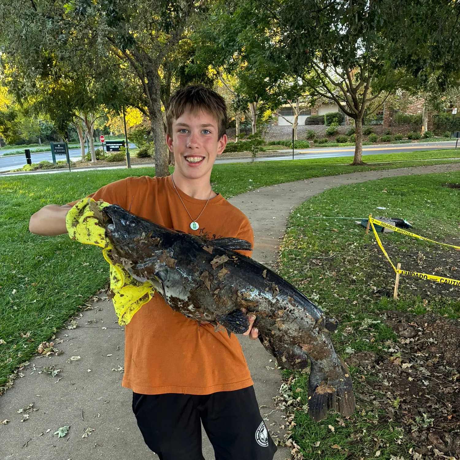 Channel catfish caught on Fishbrain