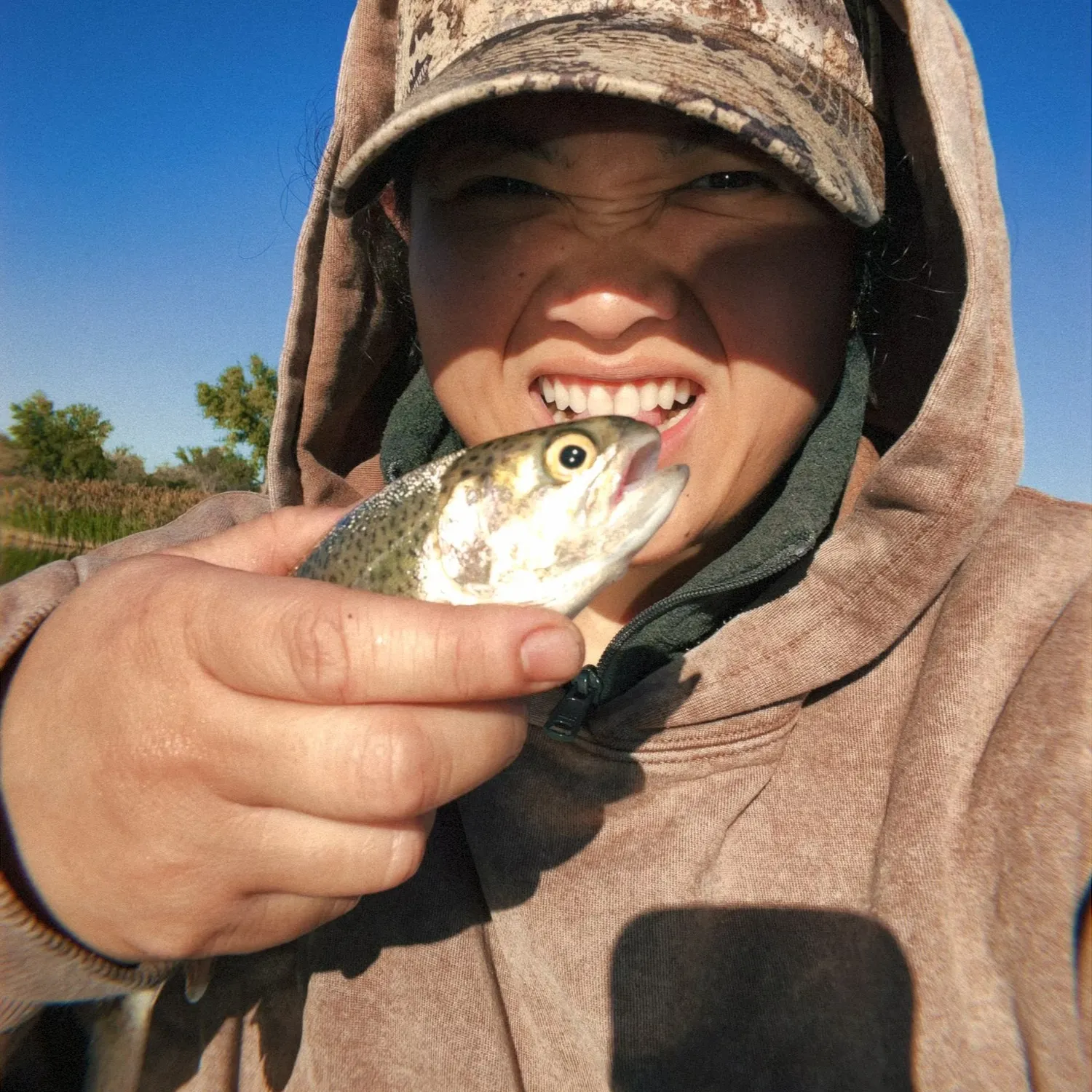 Rainbow trout caught on Fishbrain
