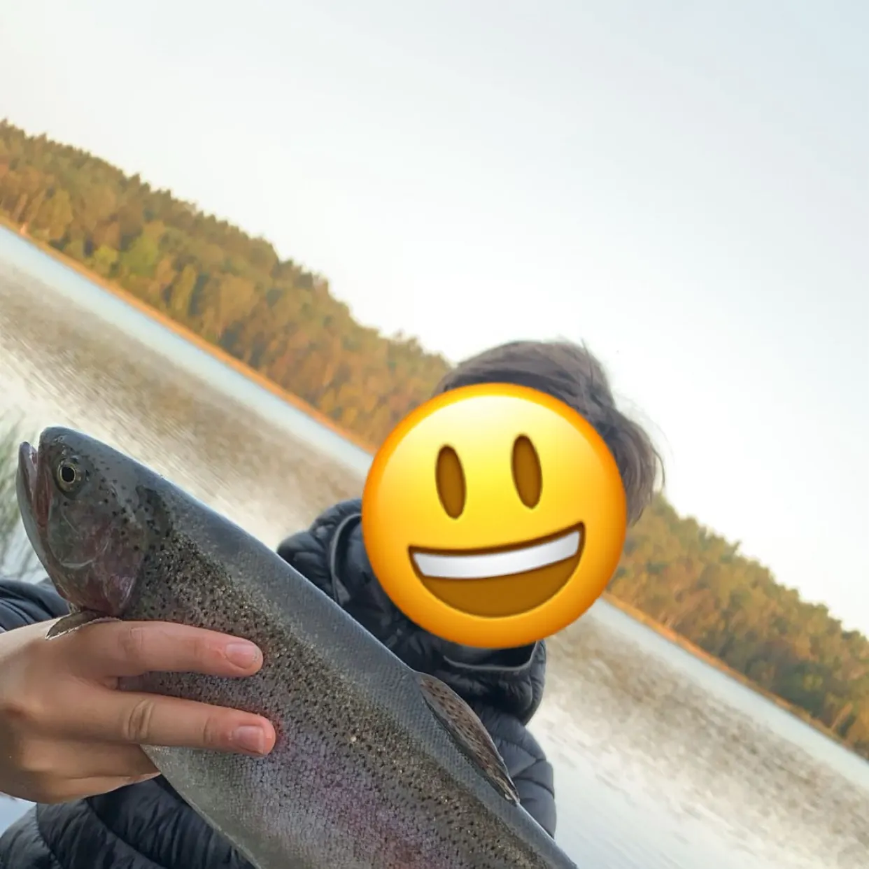 Rainbow trout caught on Fishbrain