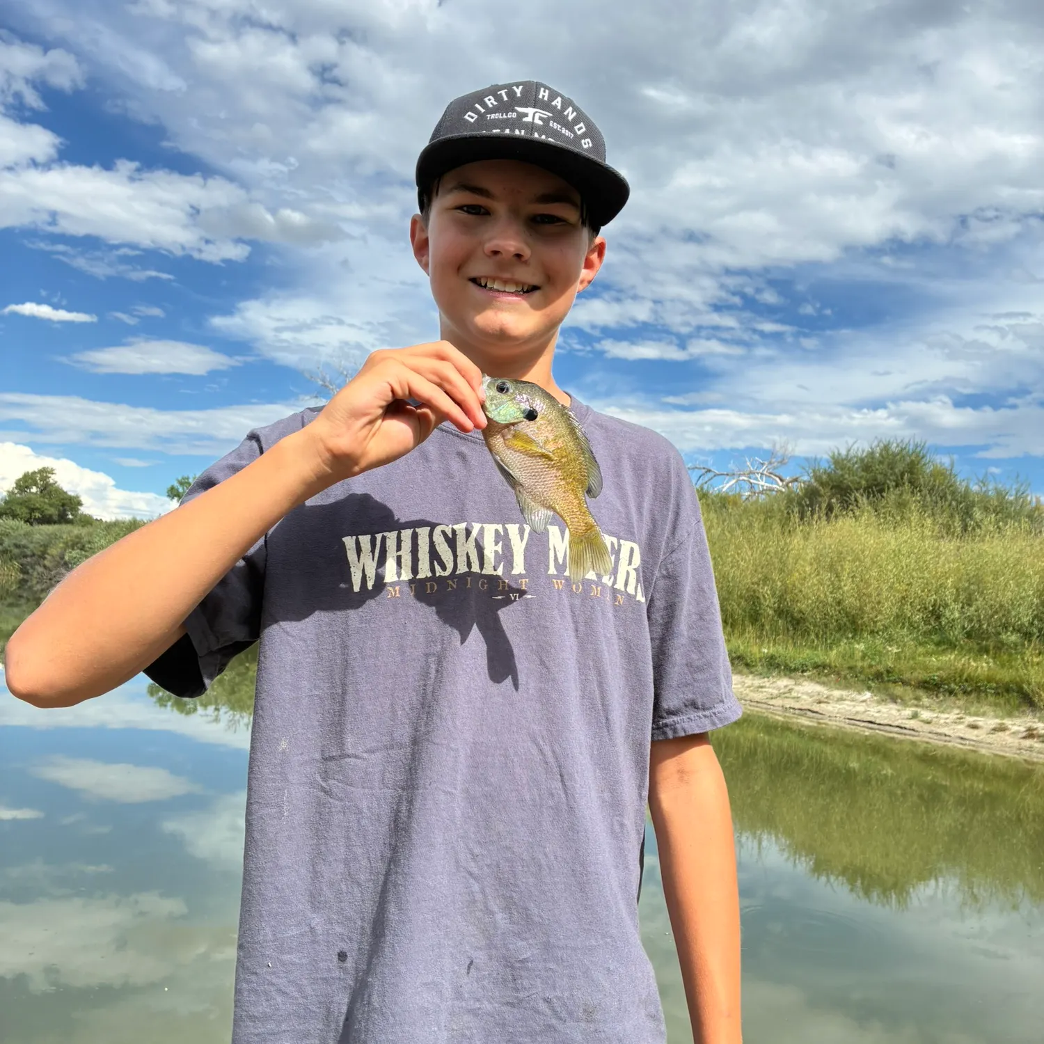 Bluegill caught on Fishbrain