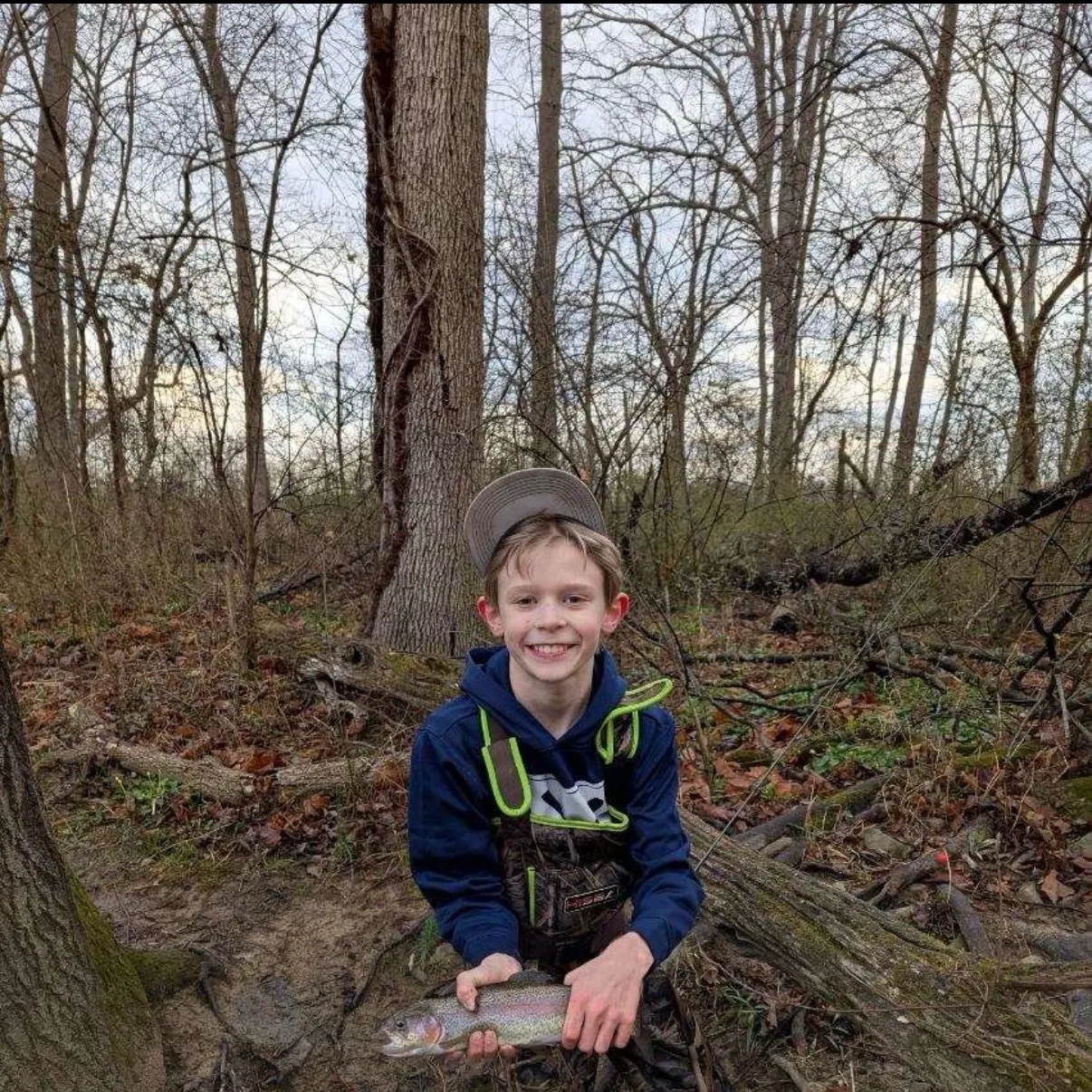 Rainbow trout caught on Fishbrain