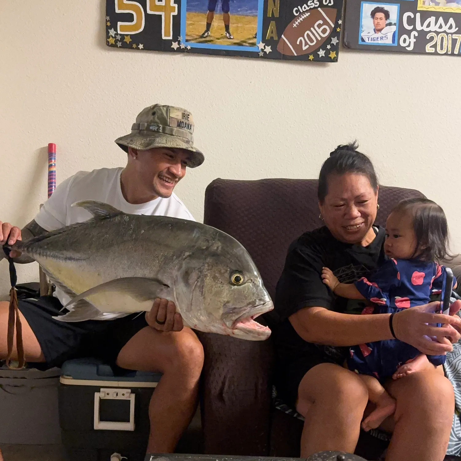 recently logged catches